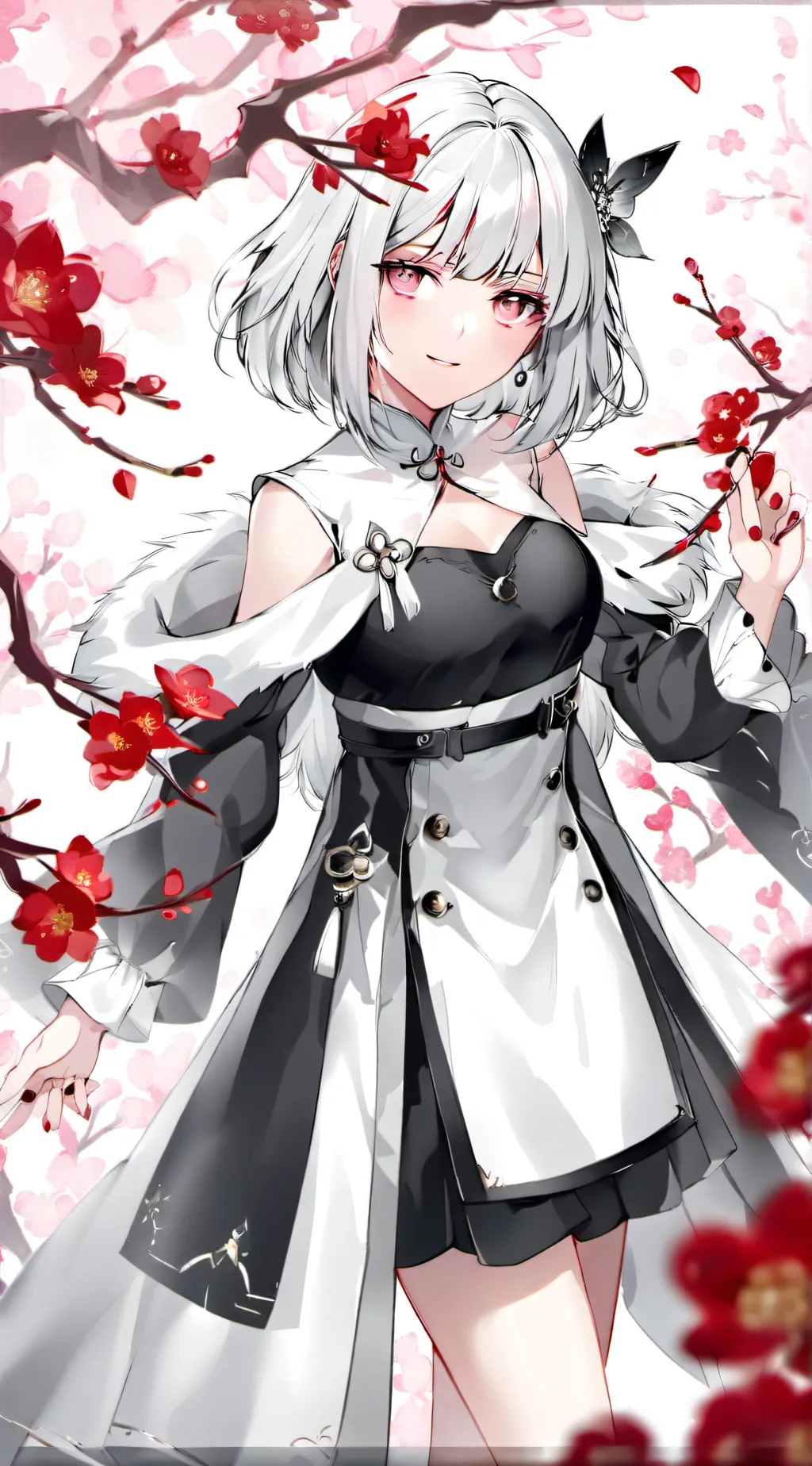 ai character: 女生 background