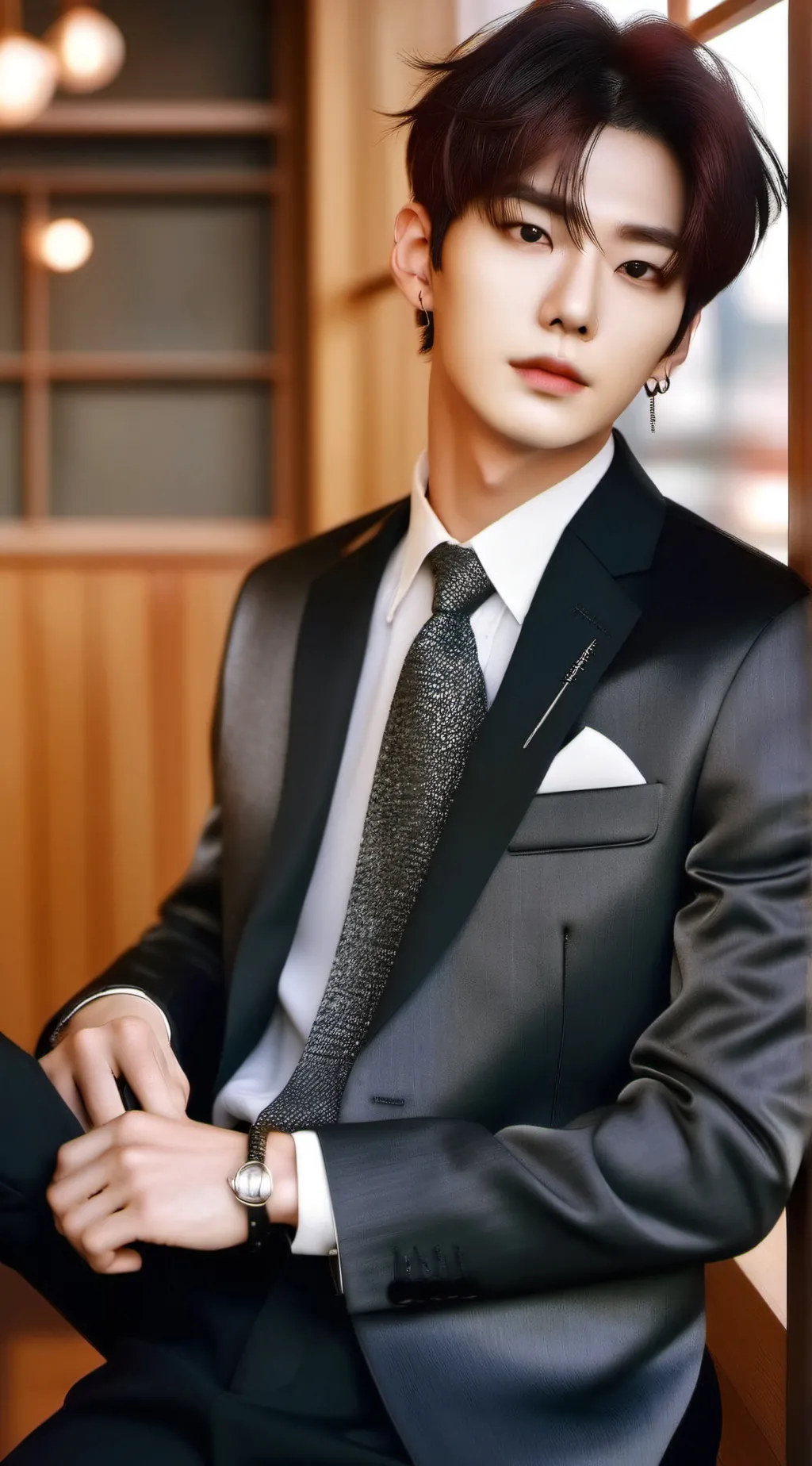 ai character: KLEIN  background