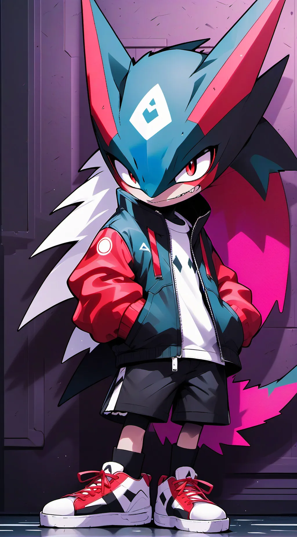 ai character: Shadow background