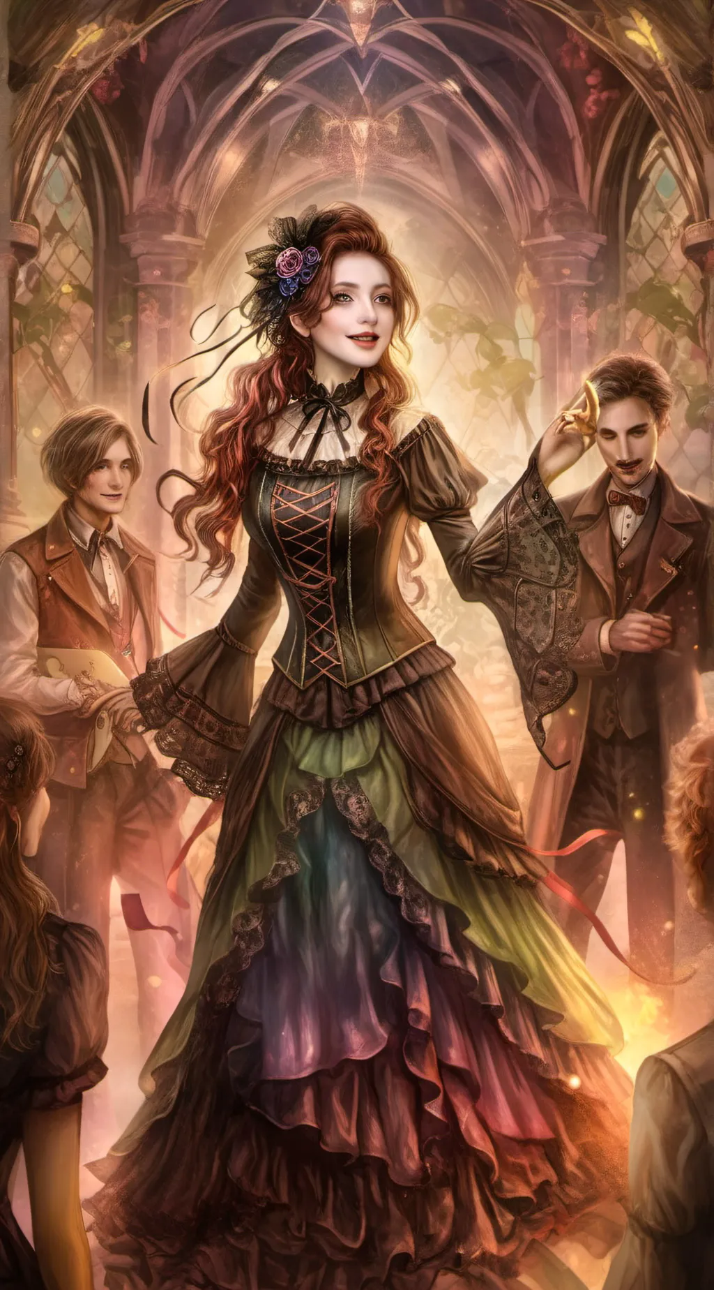 ai character: lily background