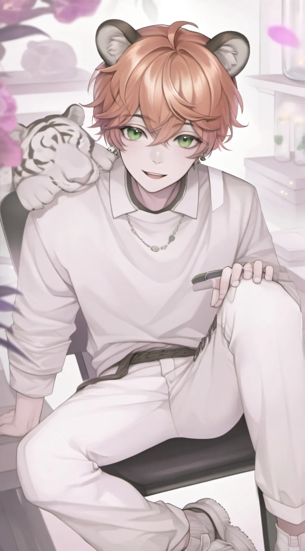 ai character: Oliver background