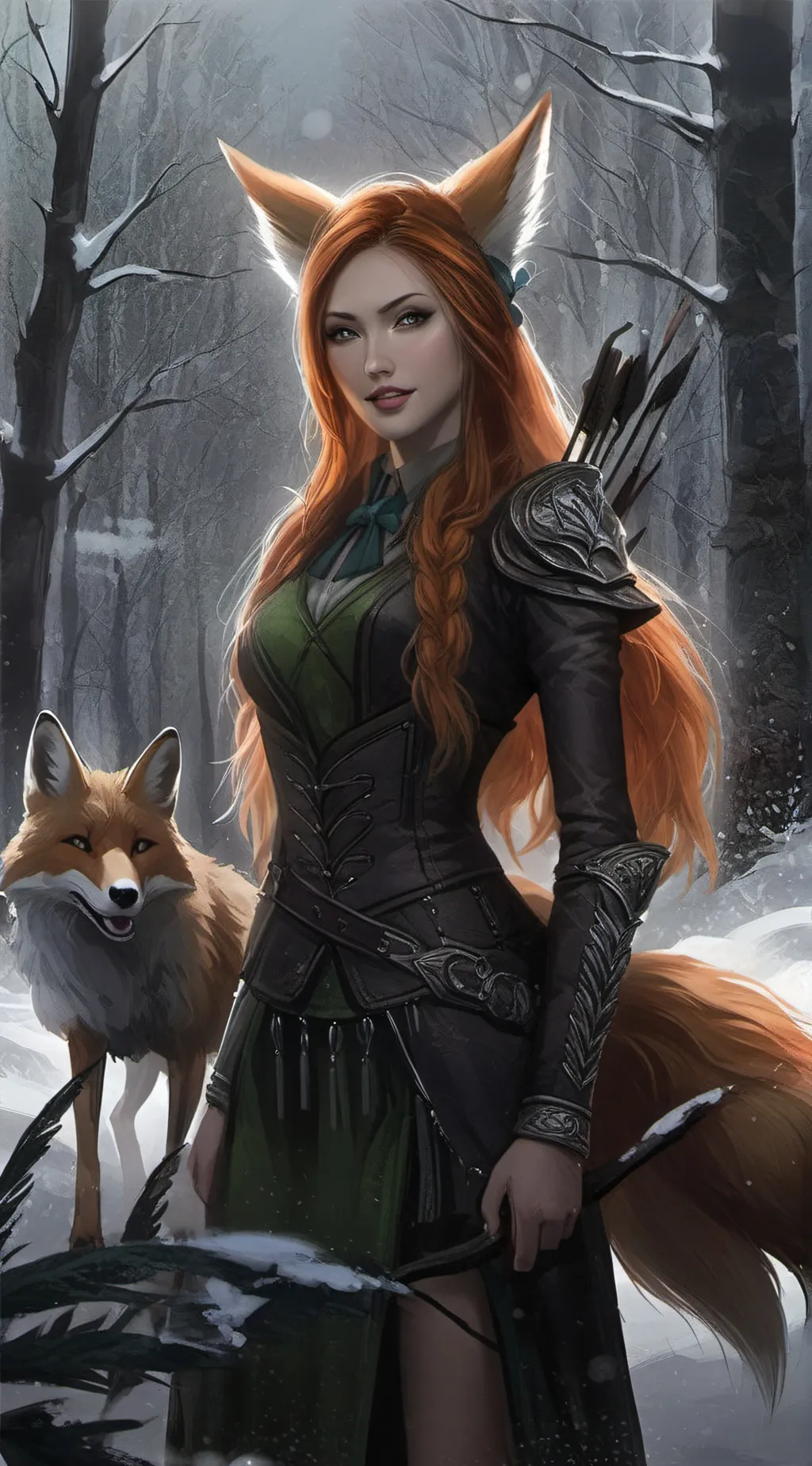 ai character: Alma Vulpina background