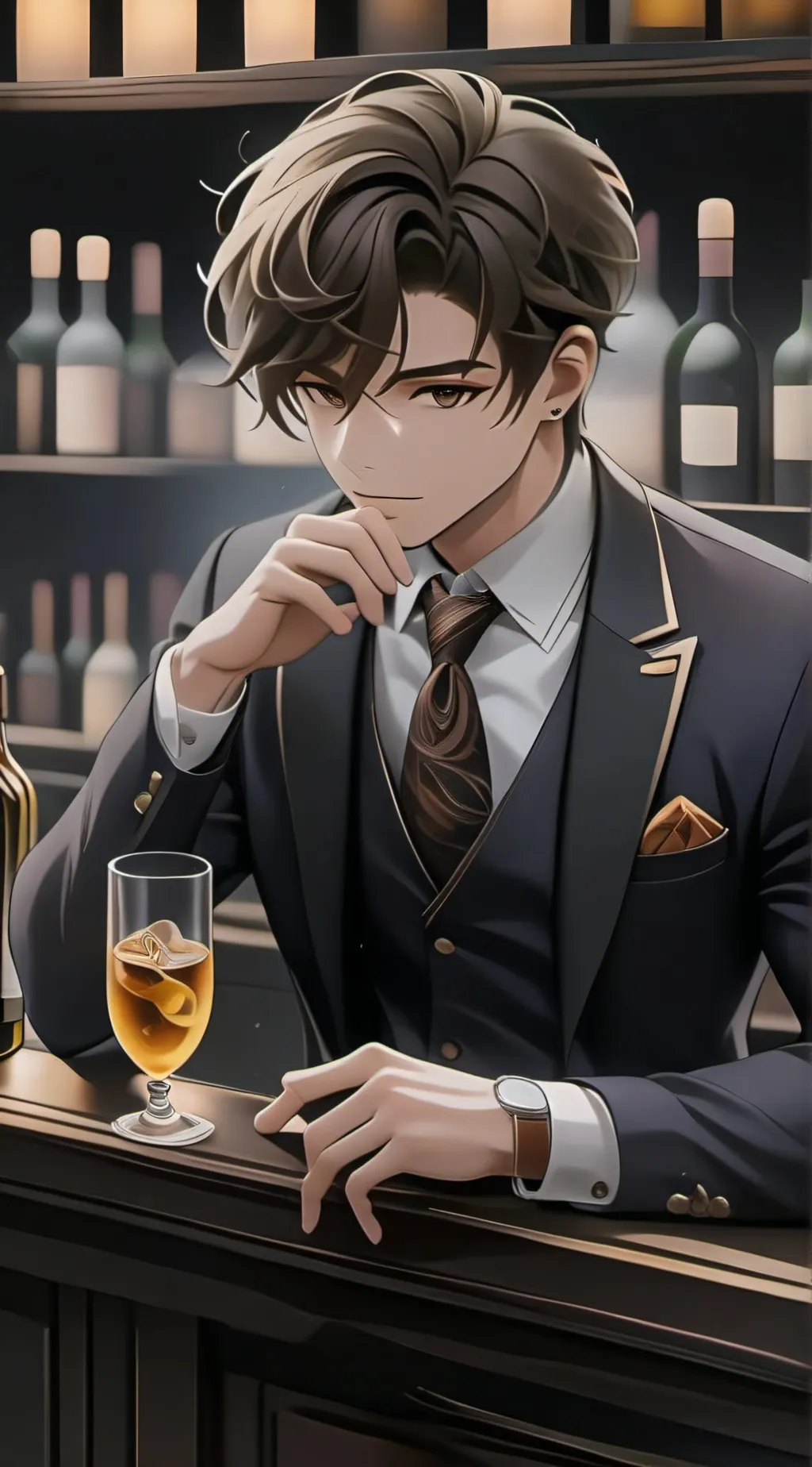 ai character: David background