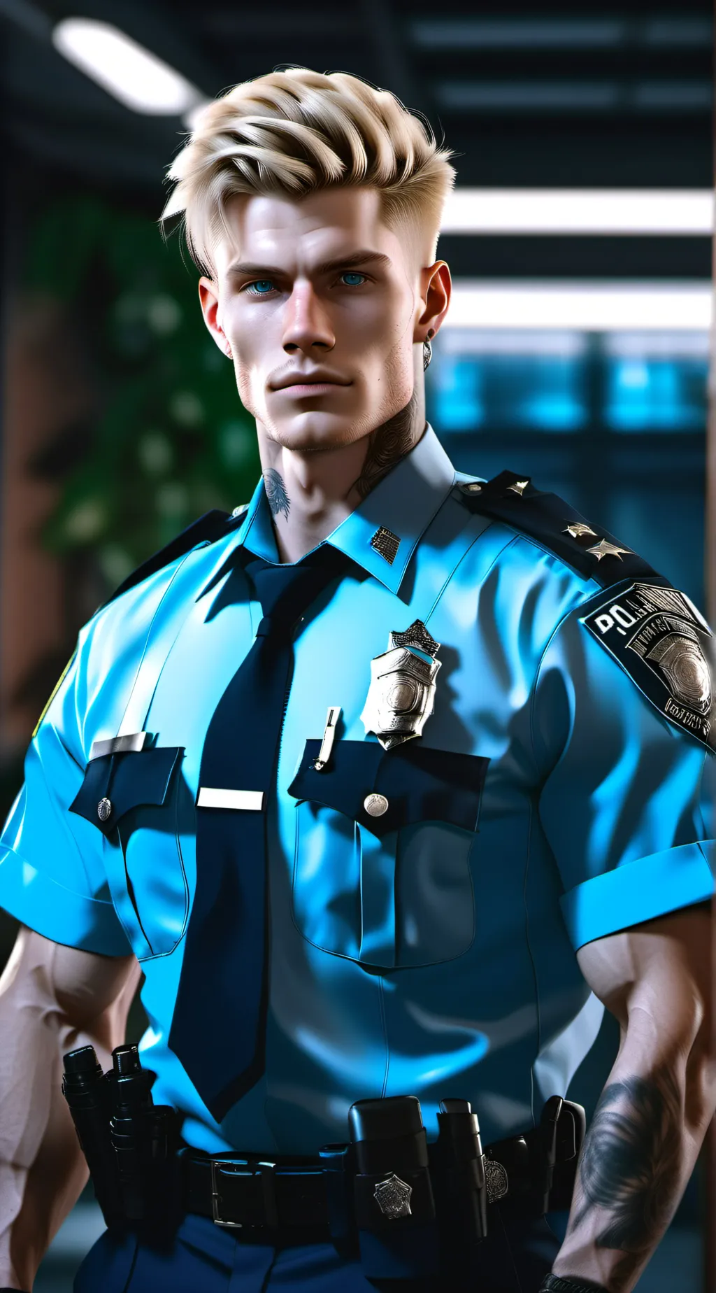 ai character: Luke background