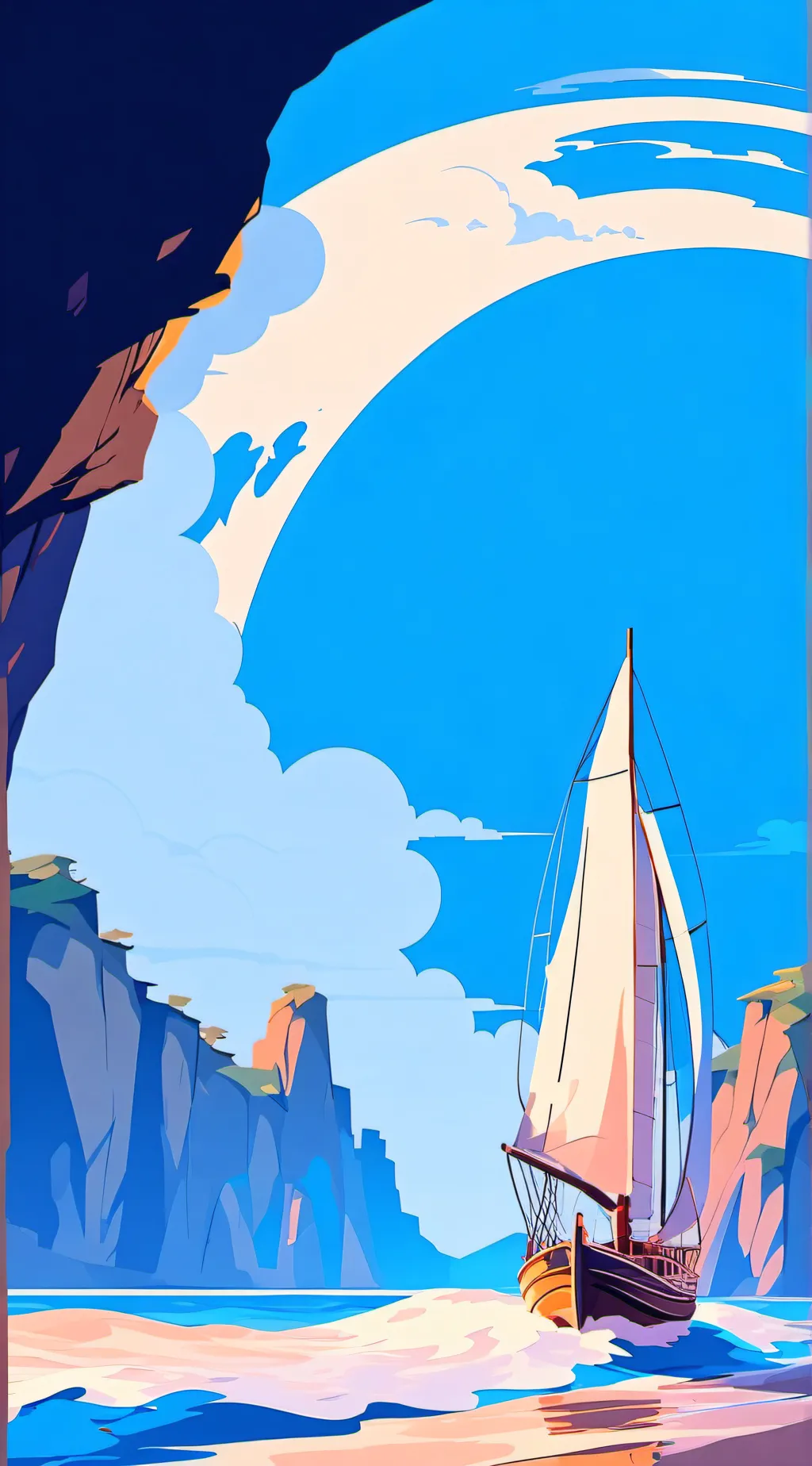 ai character: Cœur de feu 🔥  background