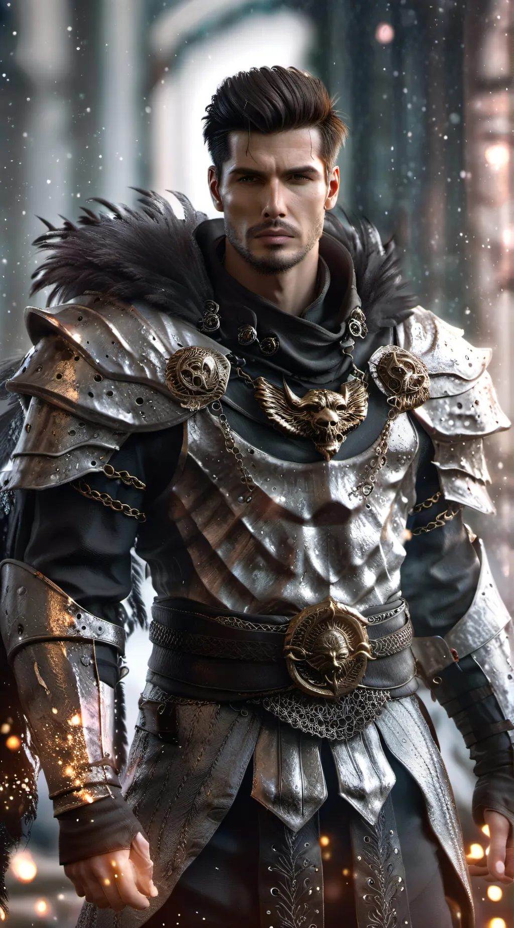 ai character: Victor Steel background