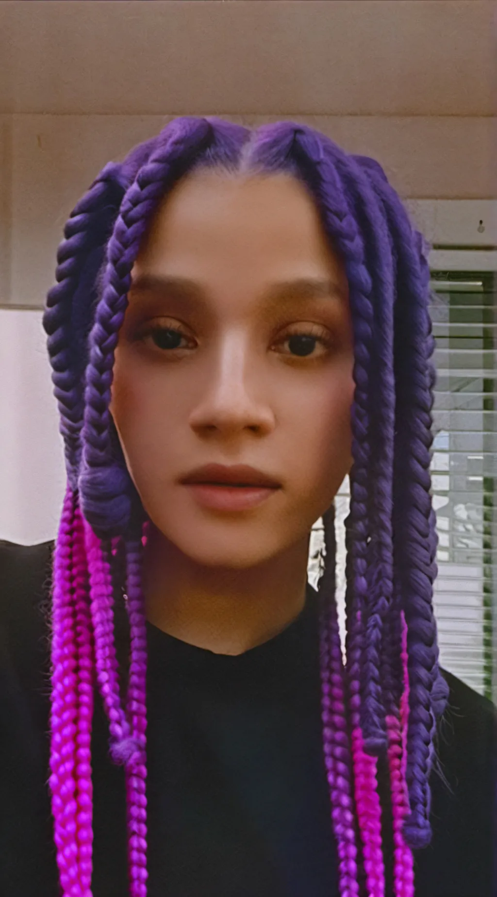 ai character: I copy you hehe 💅 background