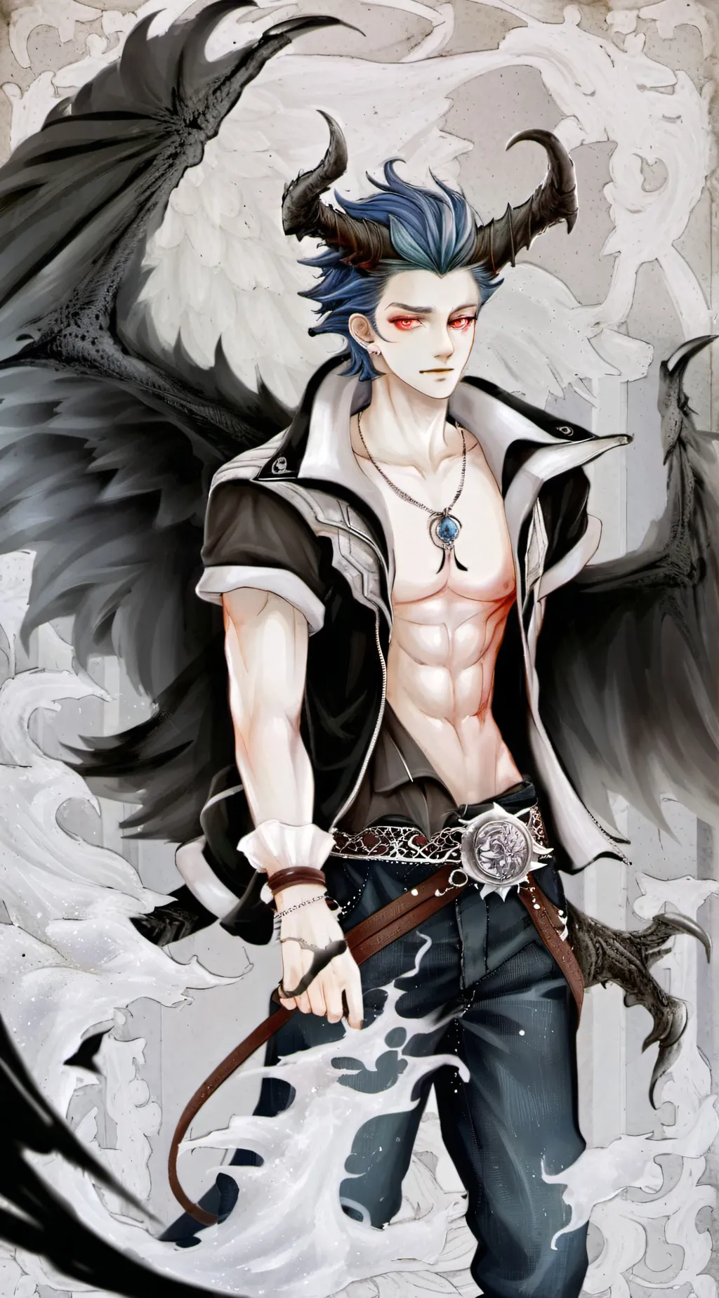 ai character: axel background