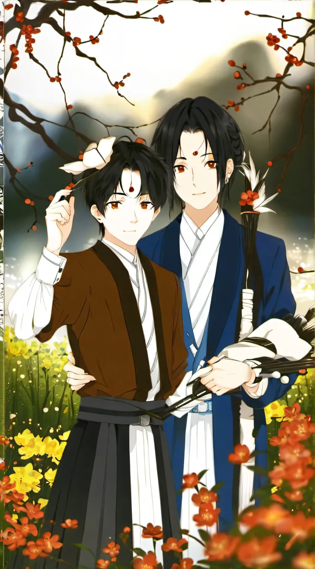 ai character: Ayden et Jayden background