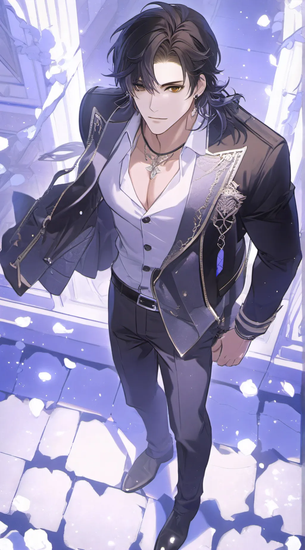 ai character: Levi background