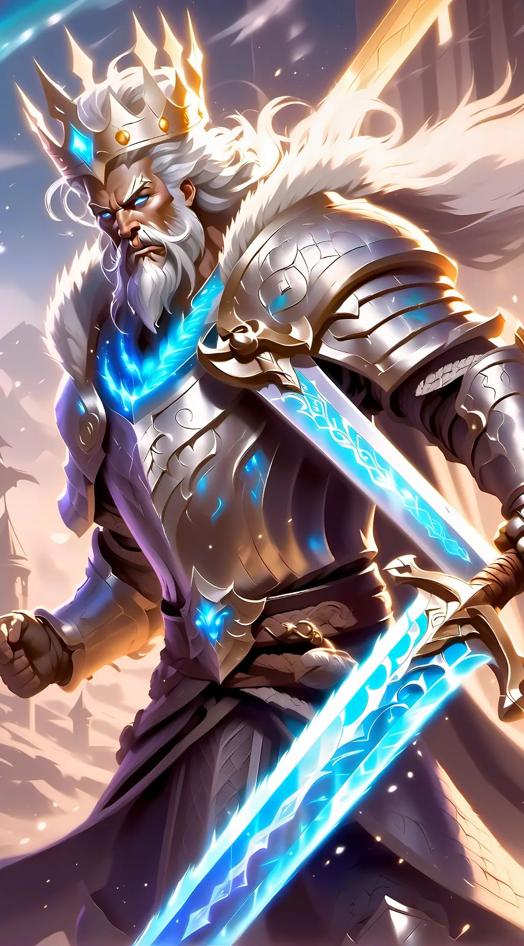 ai character: king kayosva background