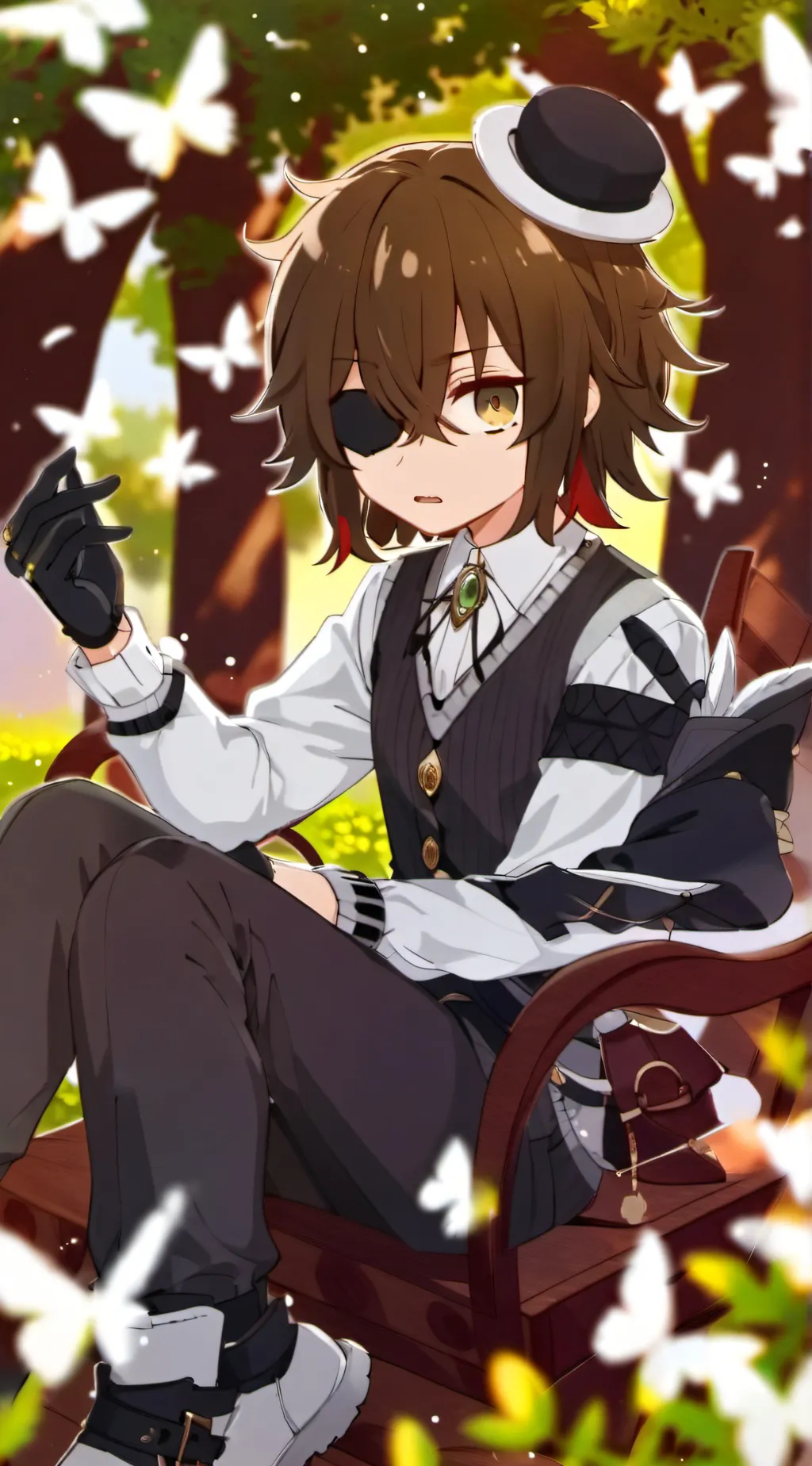 ai character: Hazel Wilson  background