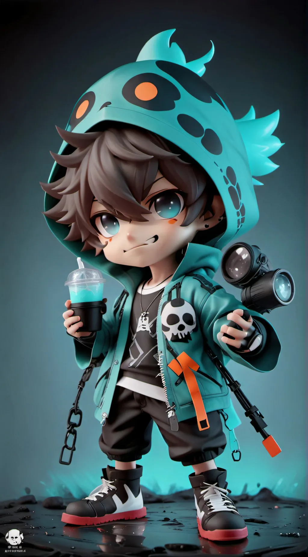 ai character: leon•= background