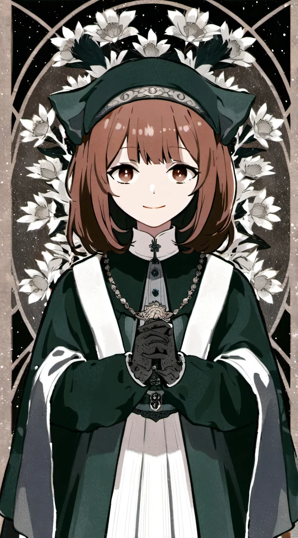 ai character: claire ^v^ background