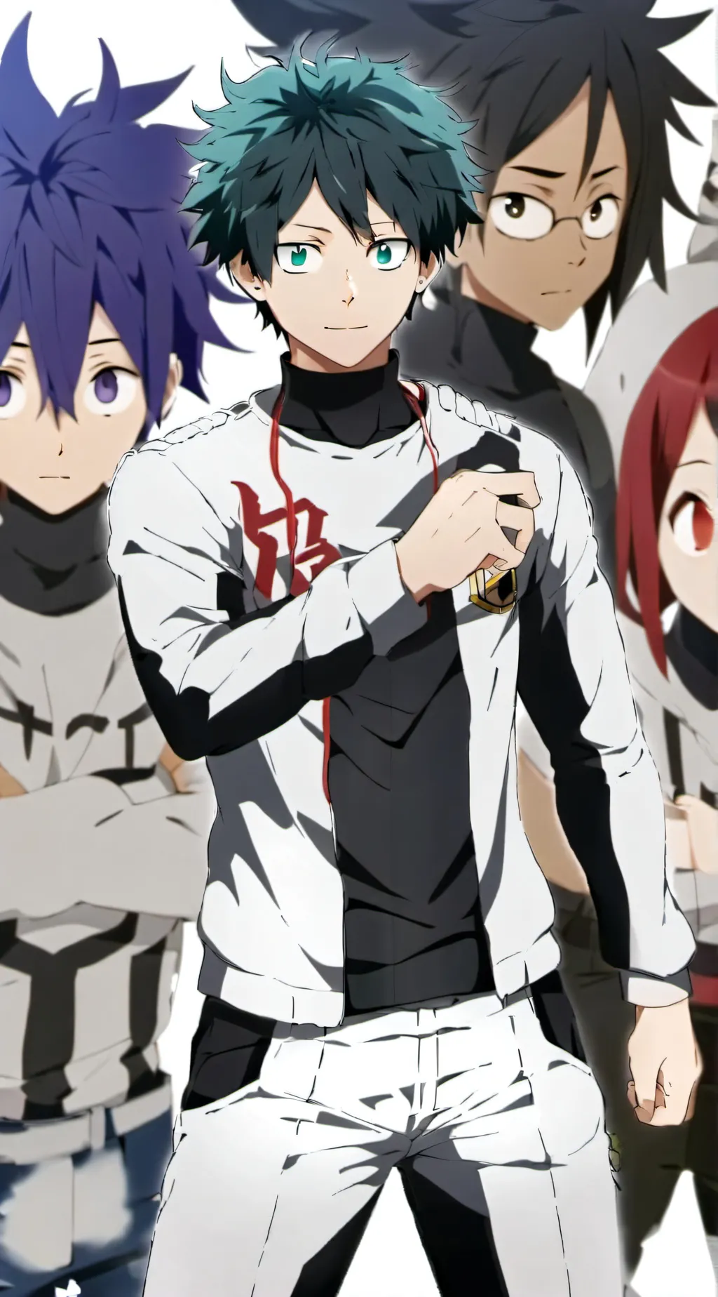 ai character: mha, your laptop background