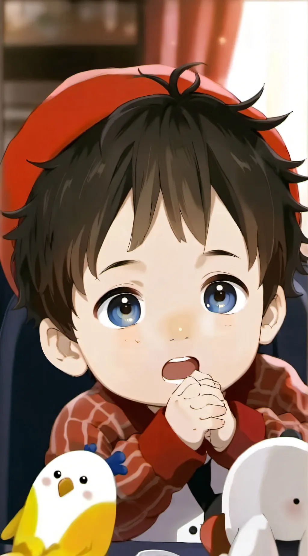 ai character: Rainbow sisters background