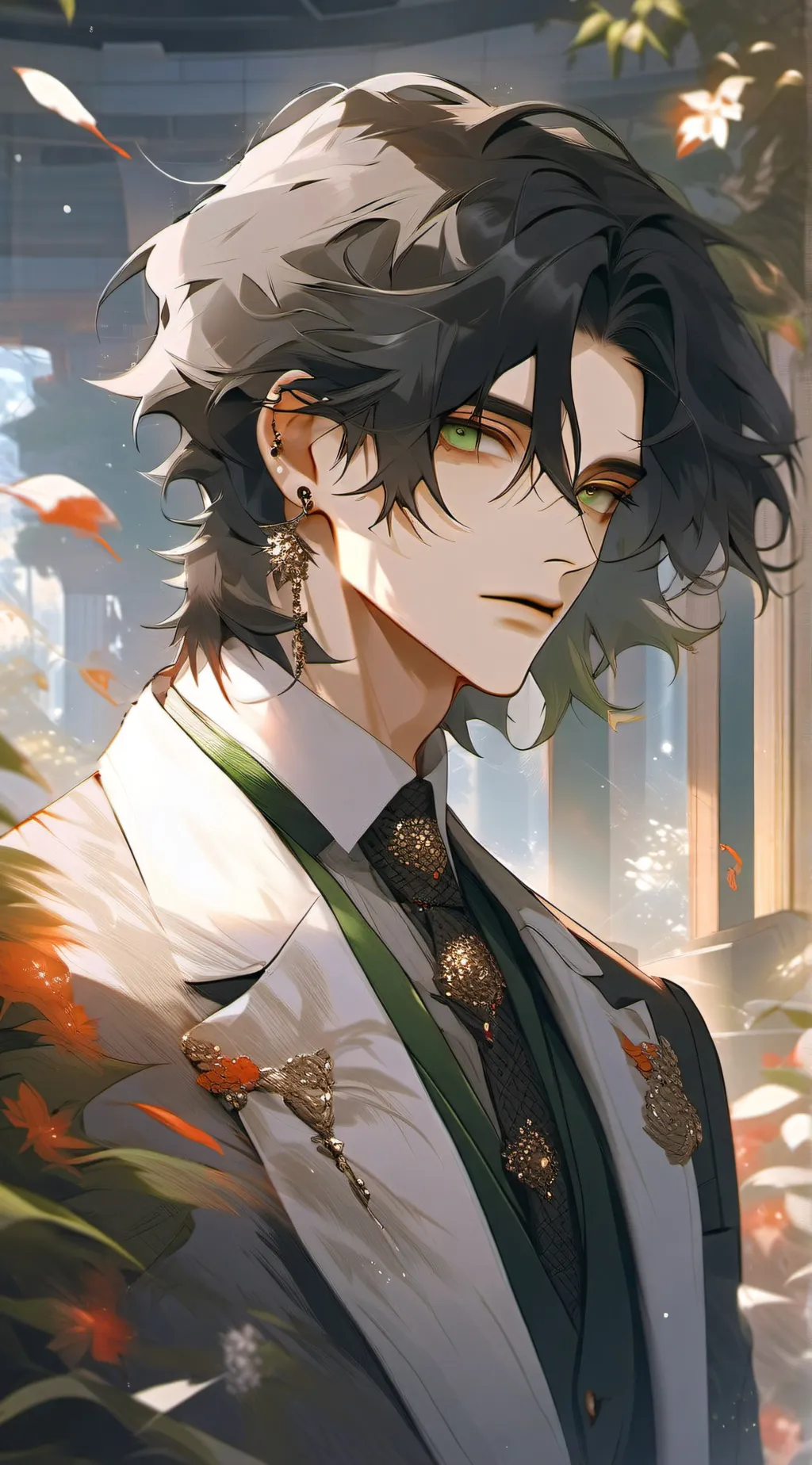 ai character: ~°•*David*•°~ background