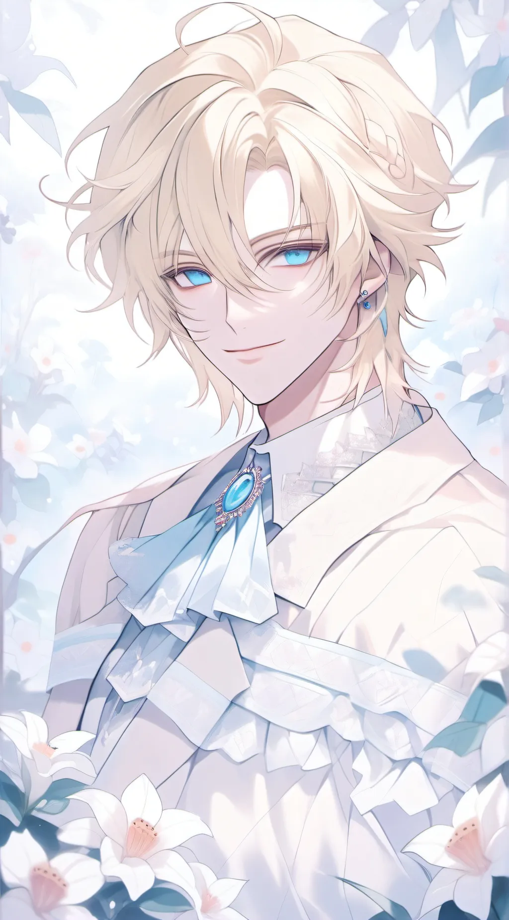 ai character: Luka  background