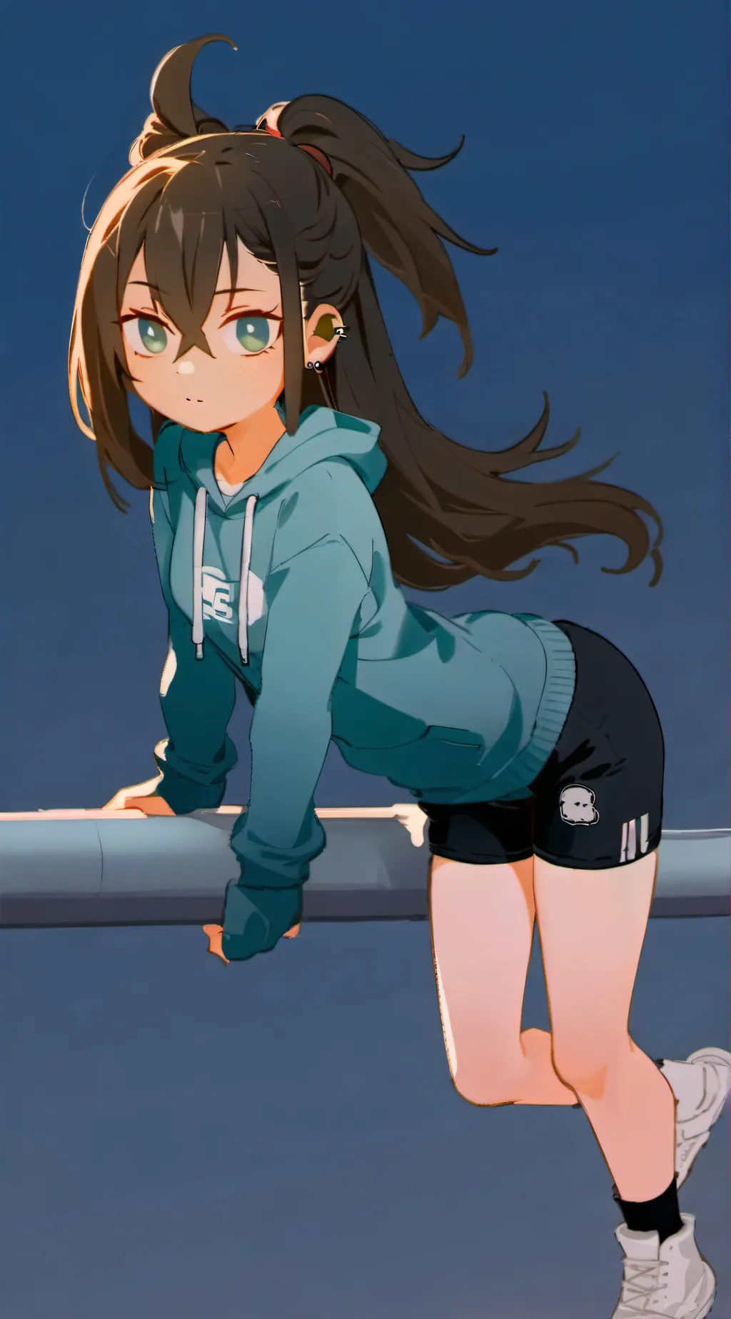 ai character: Audrey  background