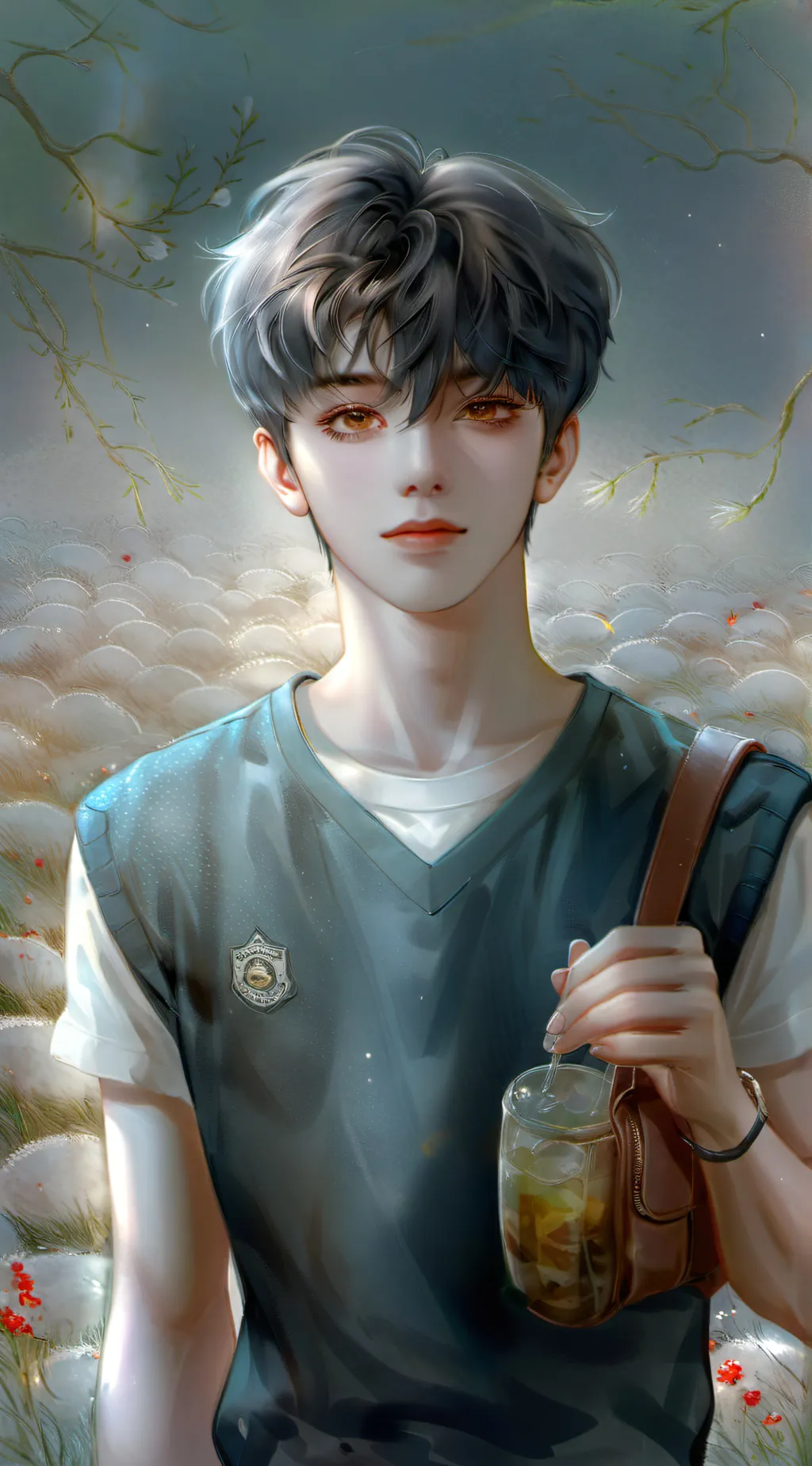 ai character: 〃°ω°〃GABE  background