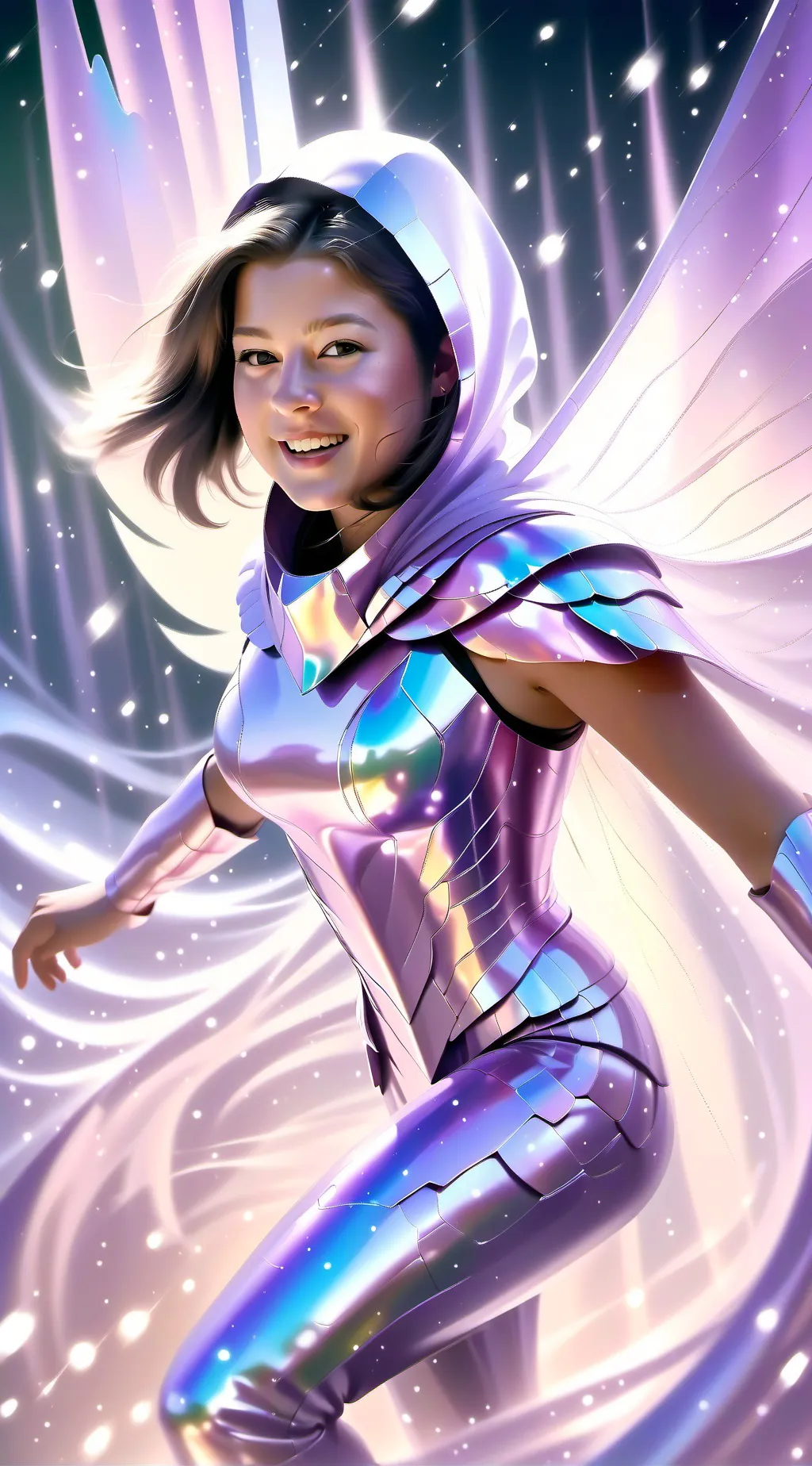 ai character: Melinda  background