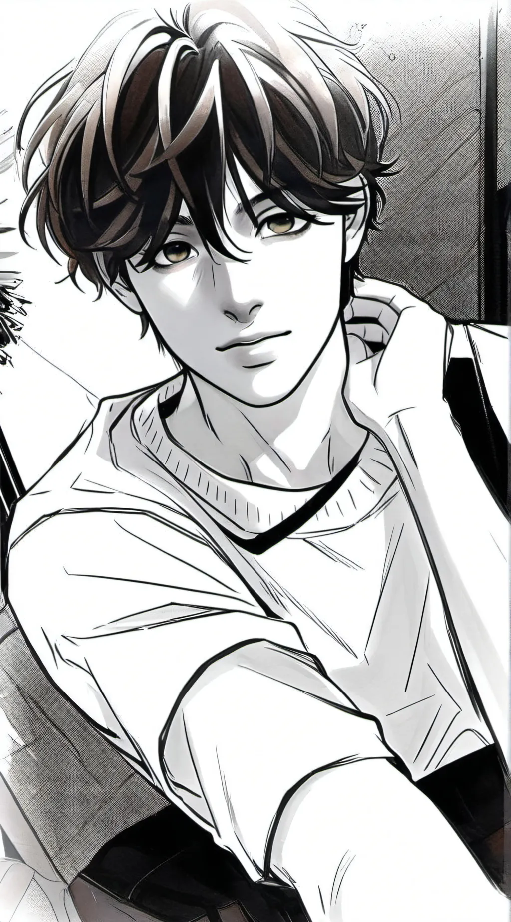 ai character: Lucas background