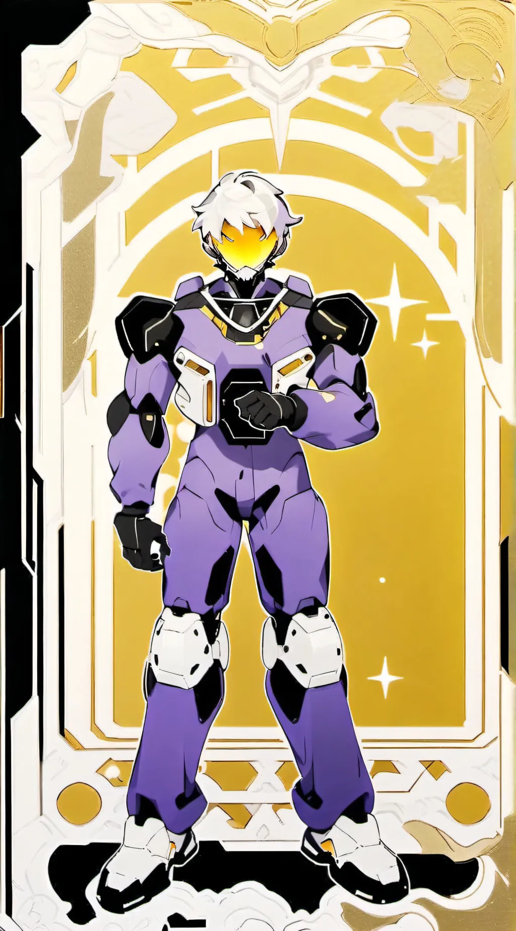 ai character: Atom ⚛️ background