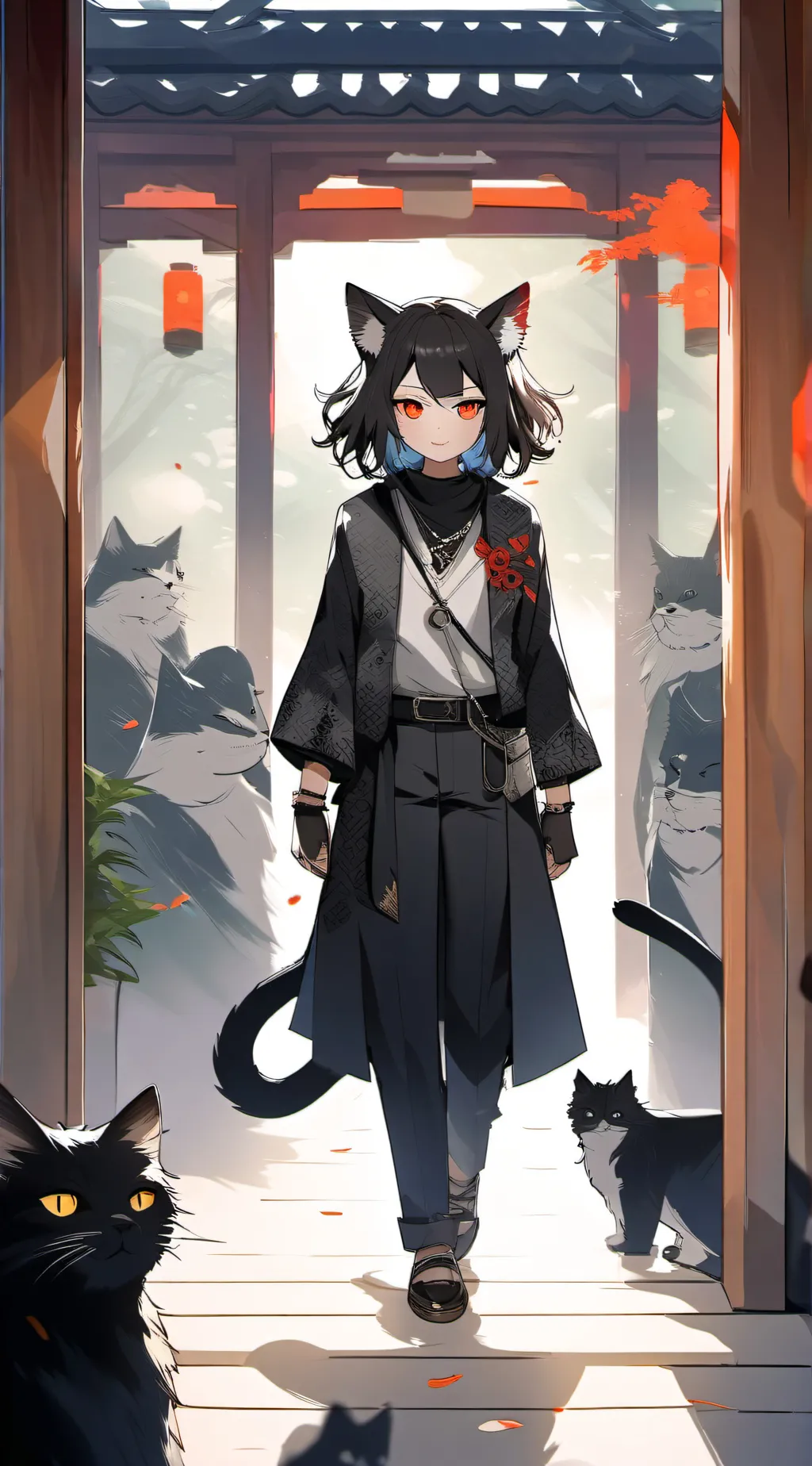 Talkie AI - Chat with hybrid demon cat 