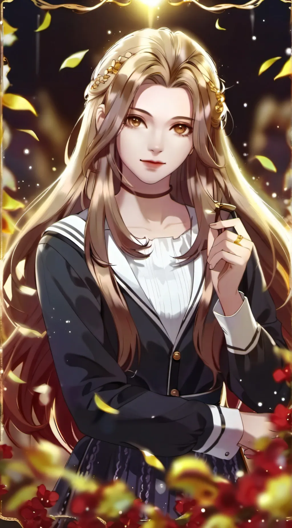 ai character: Jennifer  background