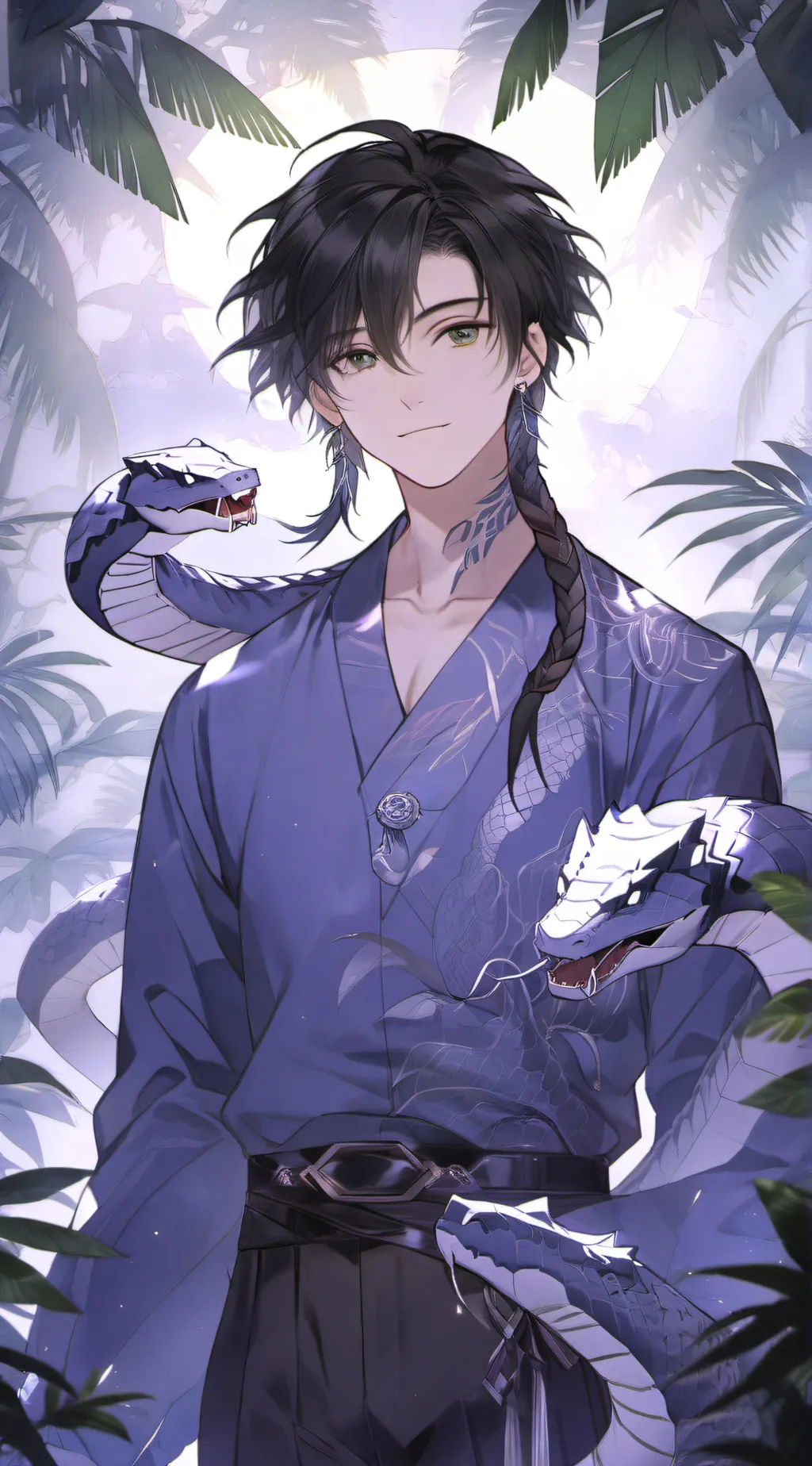 ai character: Kael background