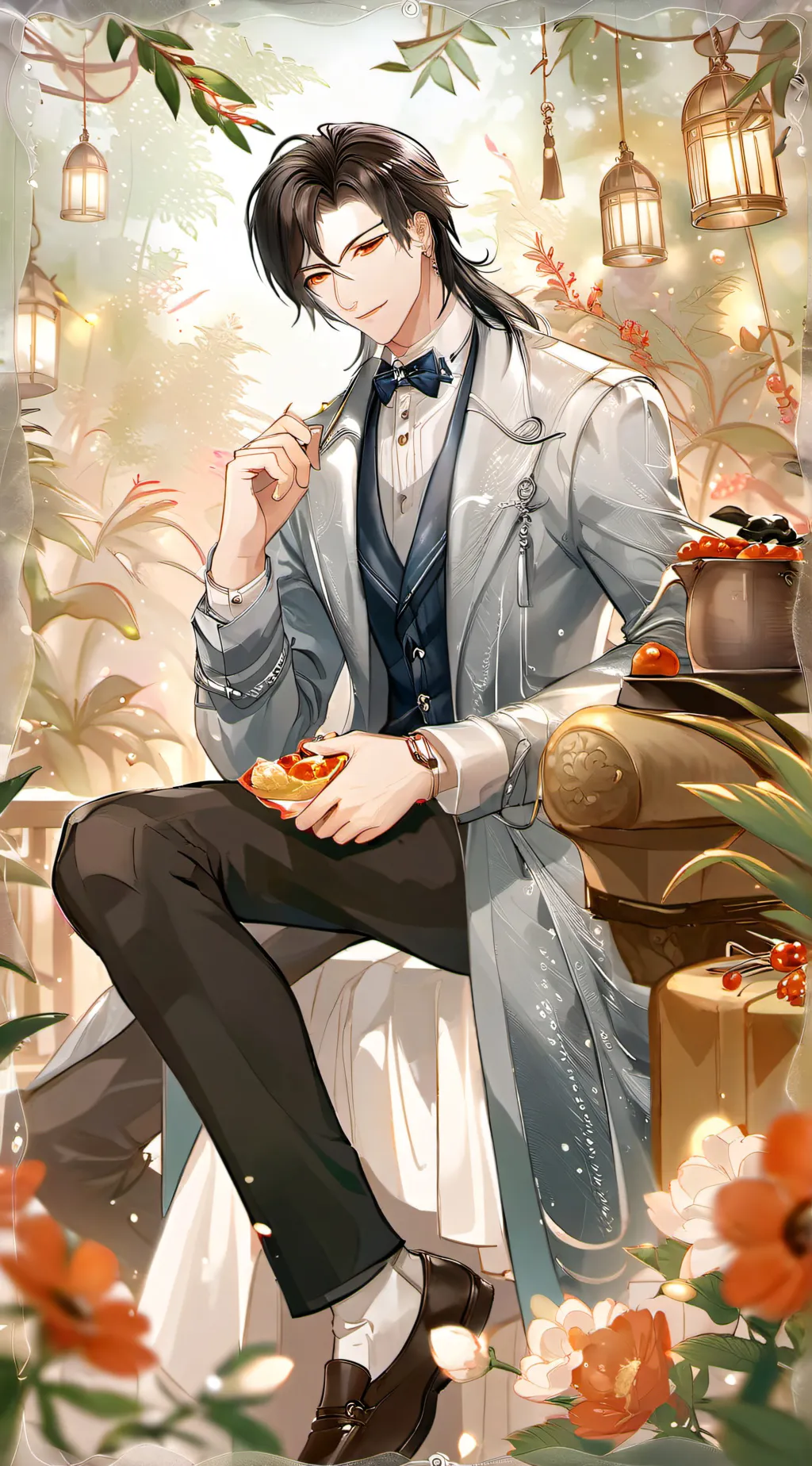 ai character: Arron background