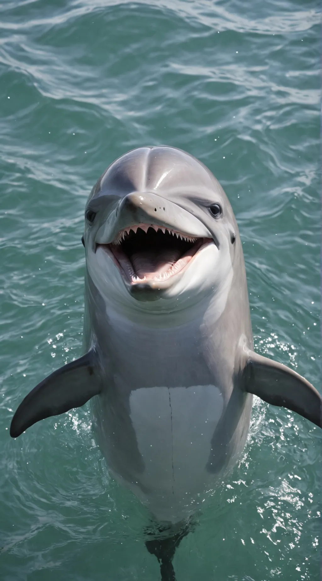 ai character: Julie the Dolphin background