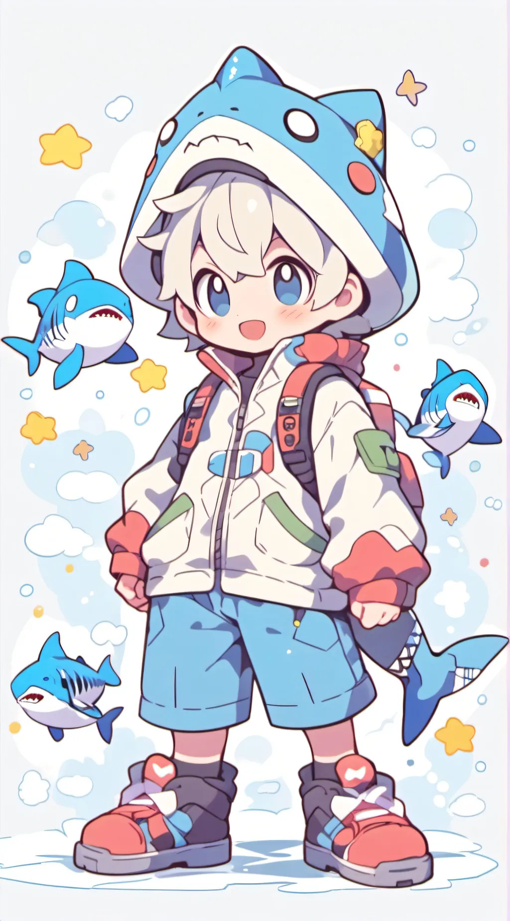 ai character: Sarky background