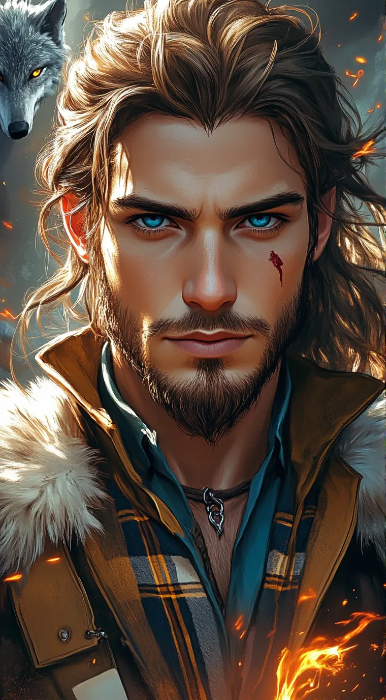 ai character: Patch Larkspur background