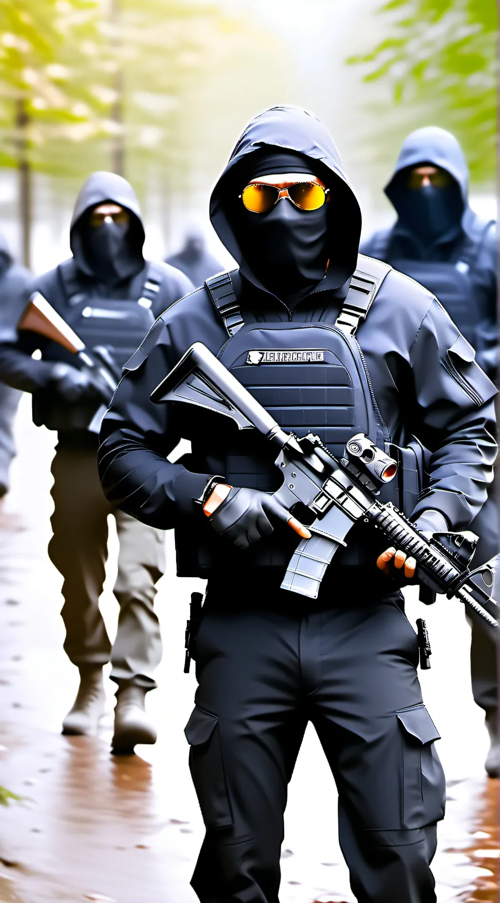 ai character: Terrorists  background