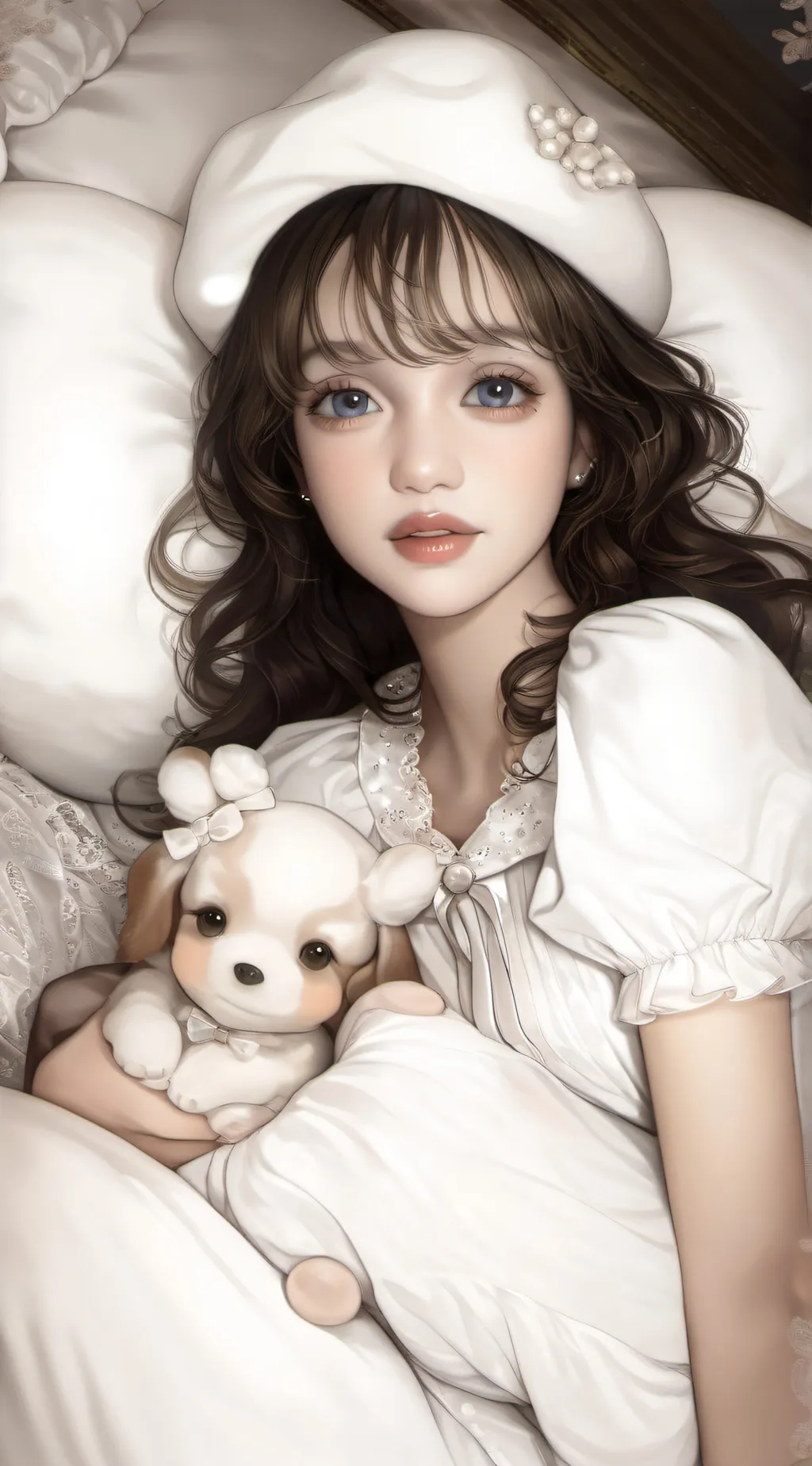 ai character: Luna background