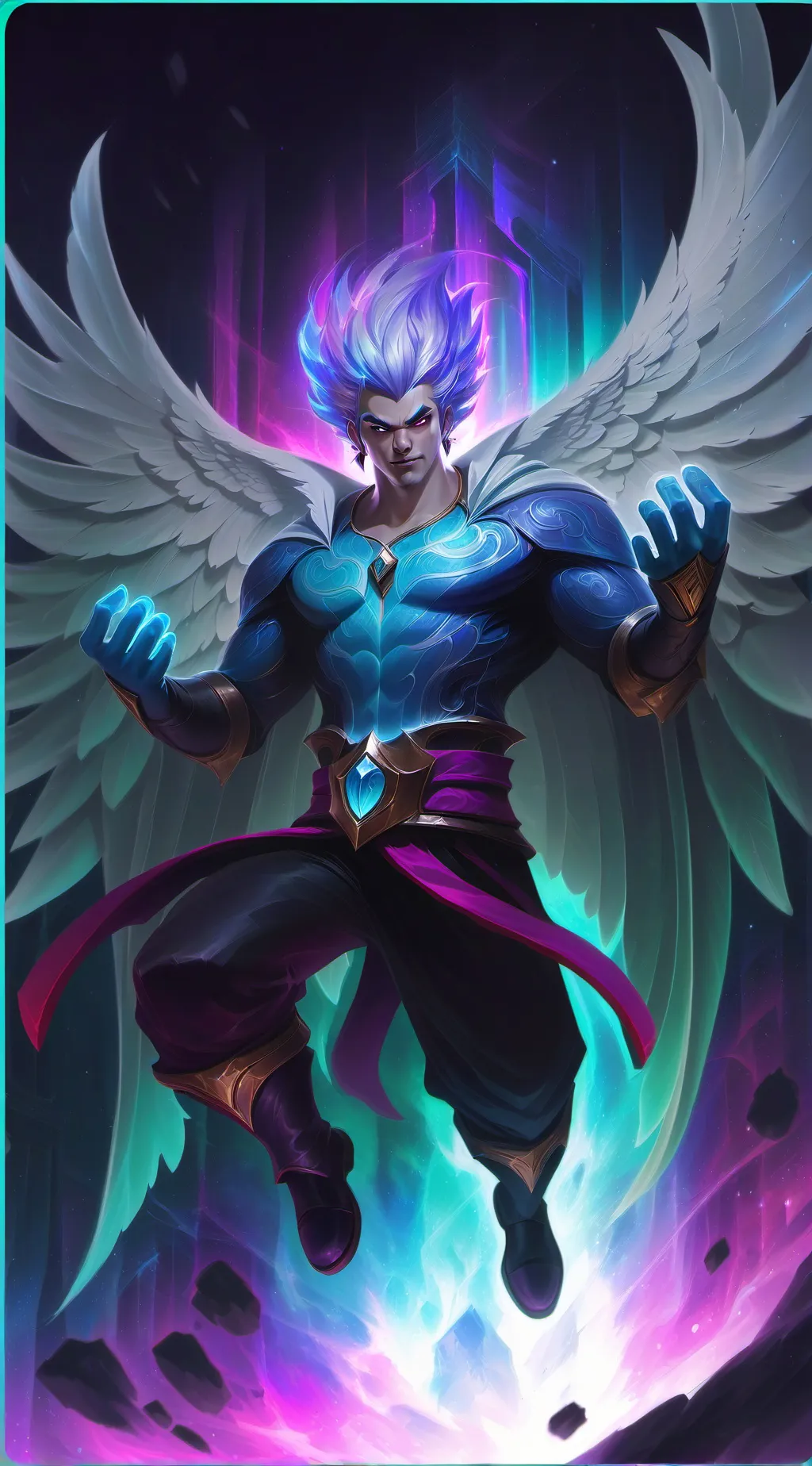 ai character: Sprunki World background