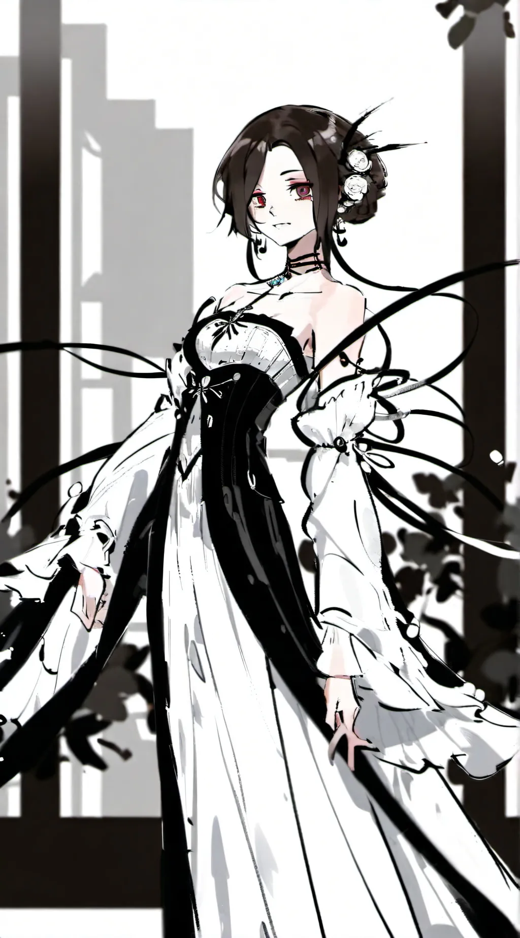 ai character: fpe Alice vampire background