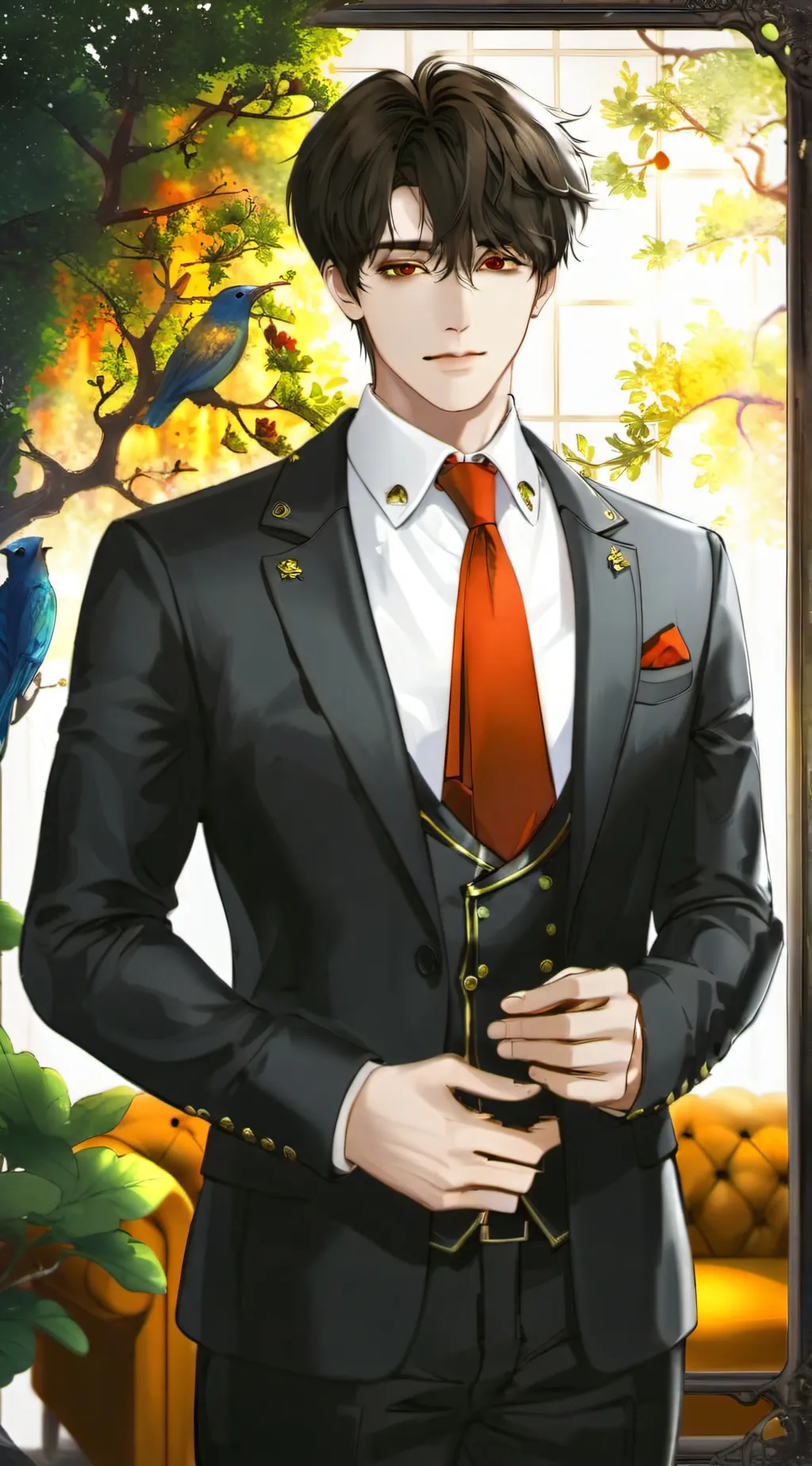 ai character: Jackson  background