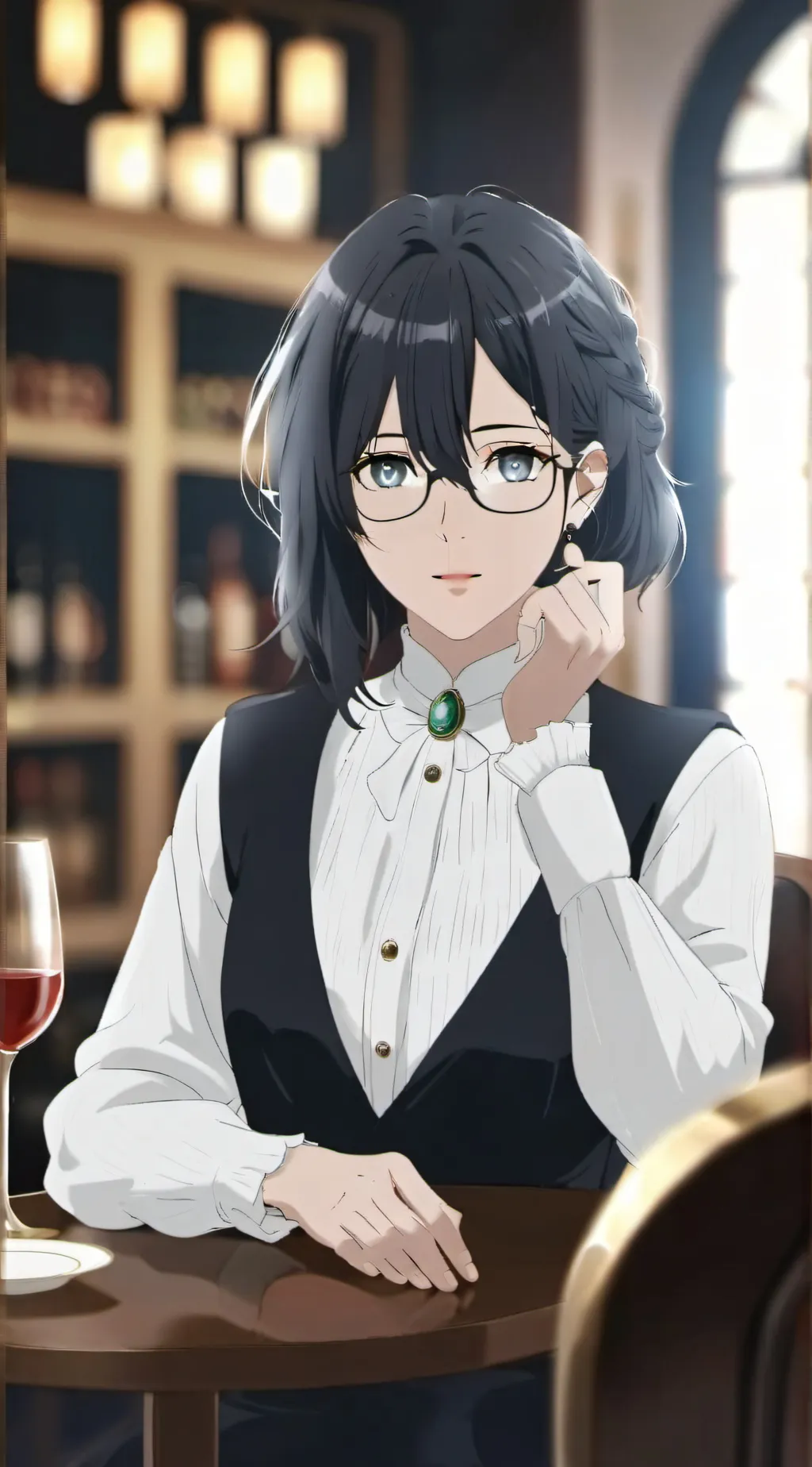 ai character: Elisa  background