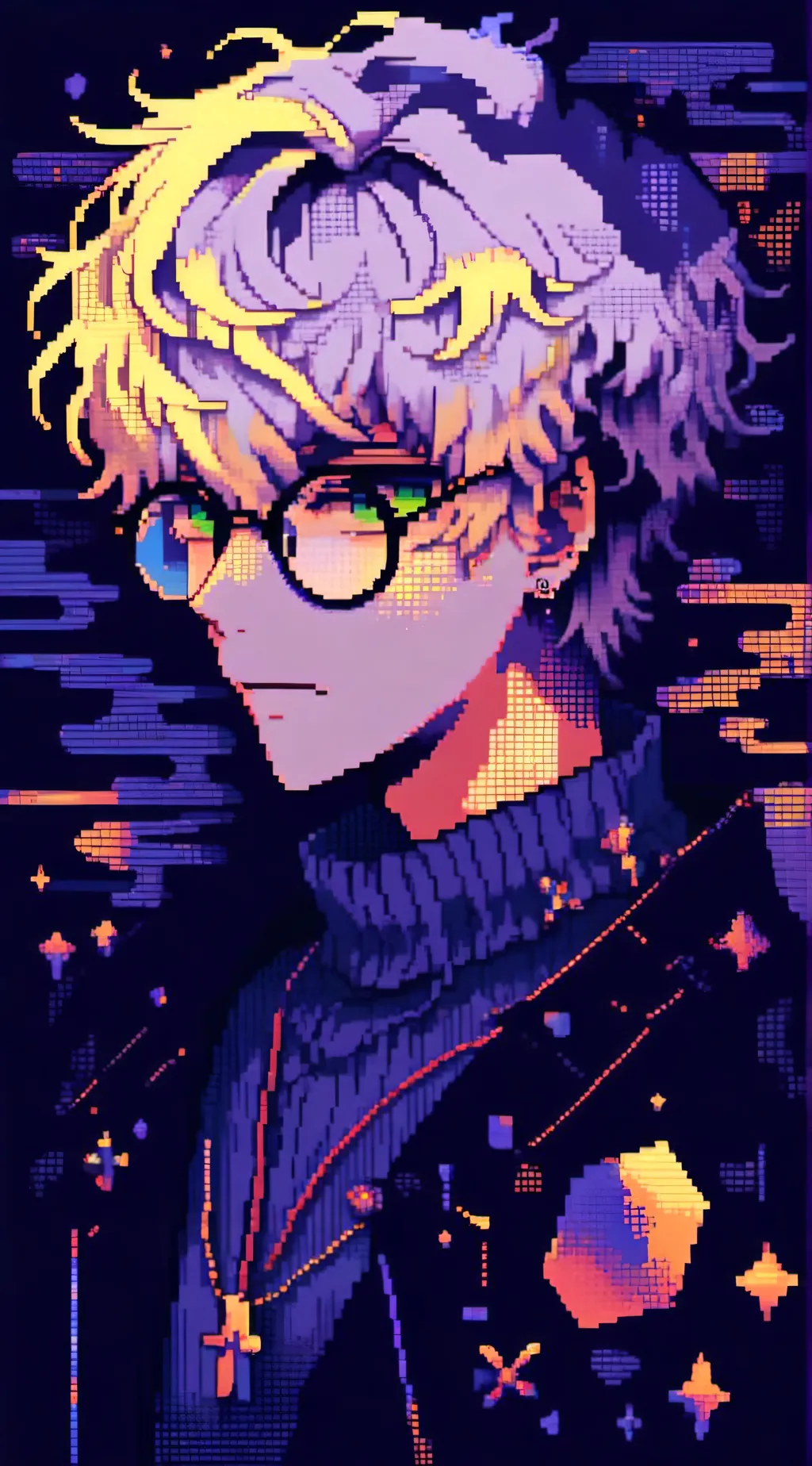 ai character: ~ Asher ~ background