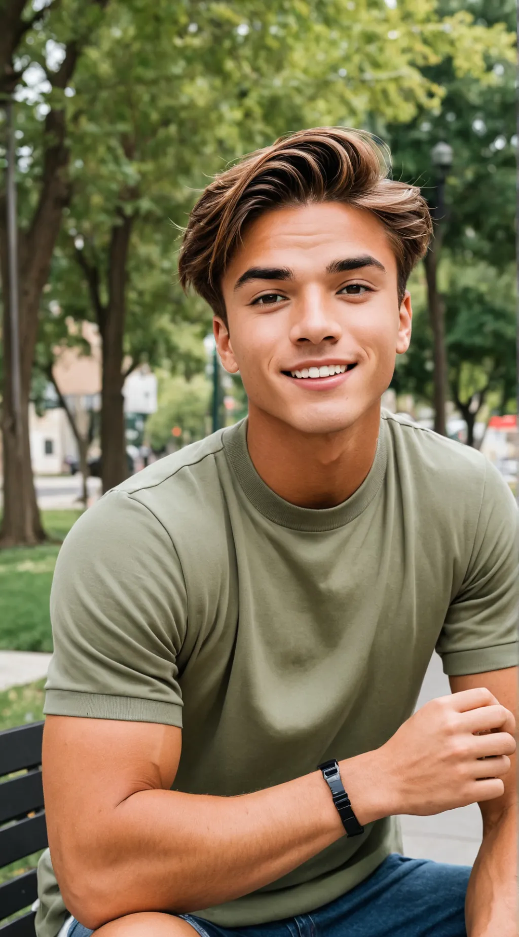 ai character: caleb background