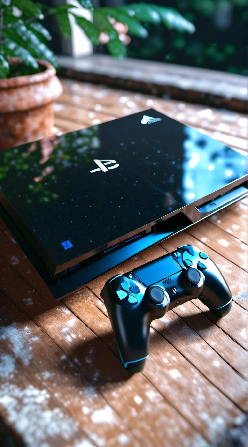 ai character: skibidi agents 5=D background