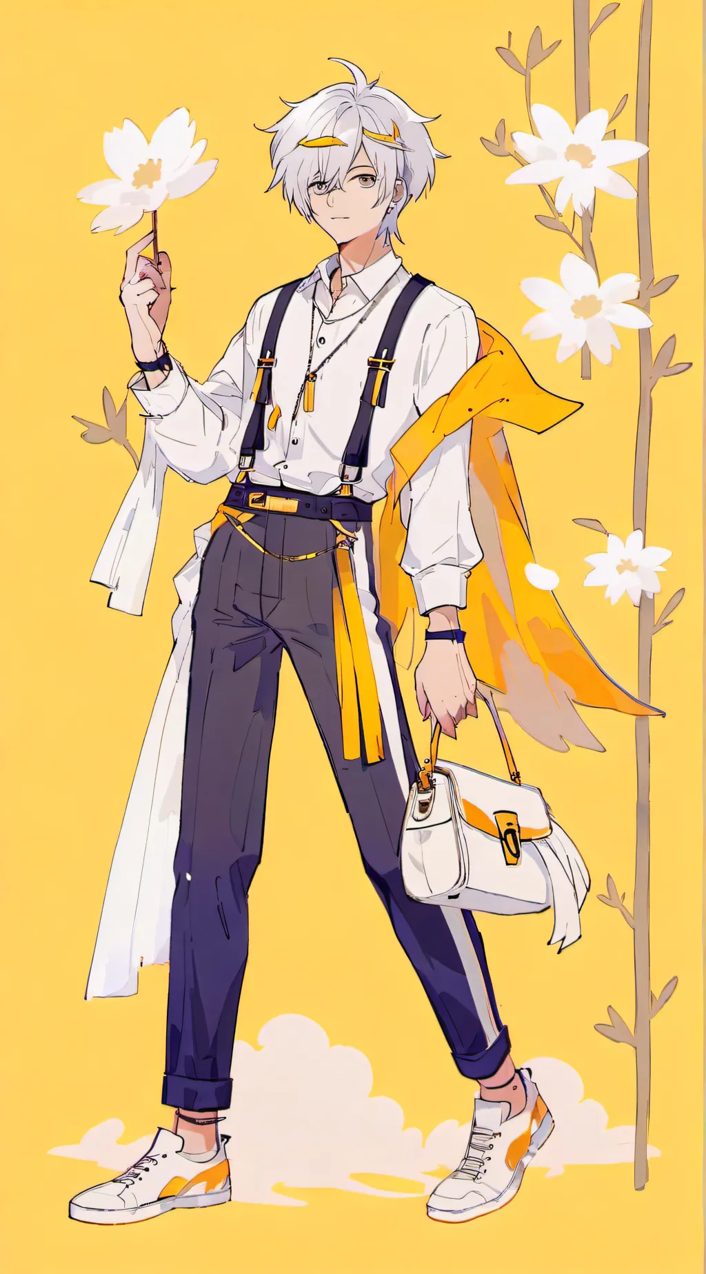 ai character: kayden background