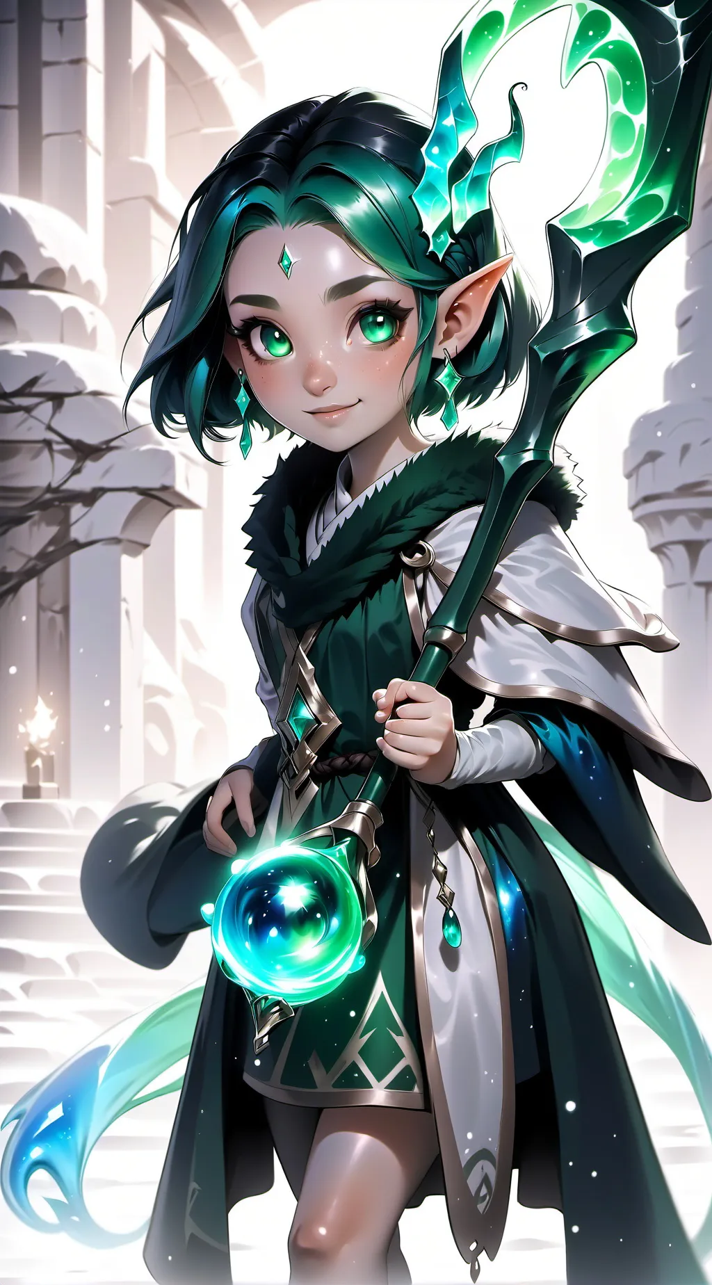 ai character: megan background