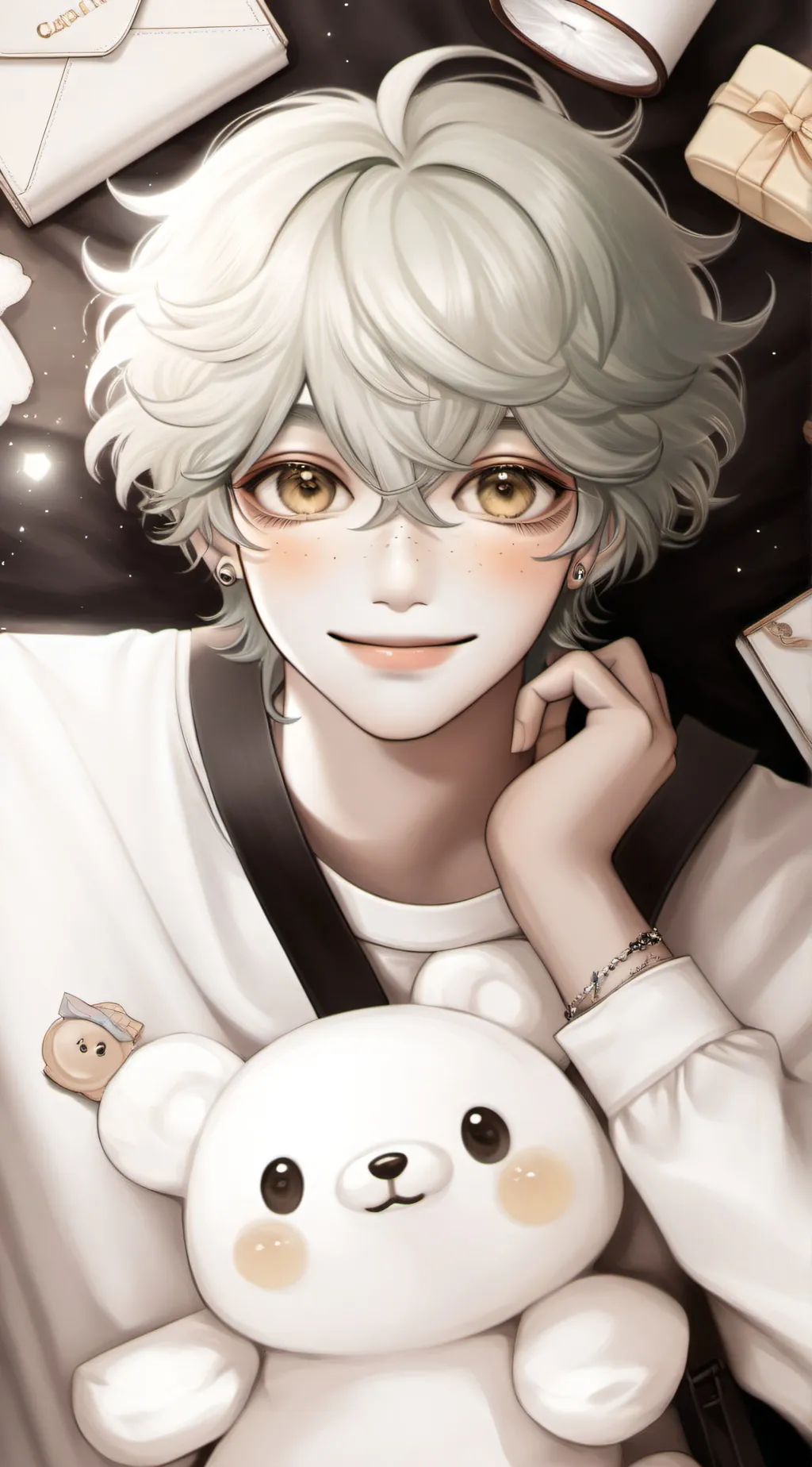 ai character: deku background