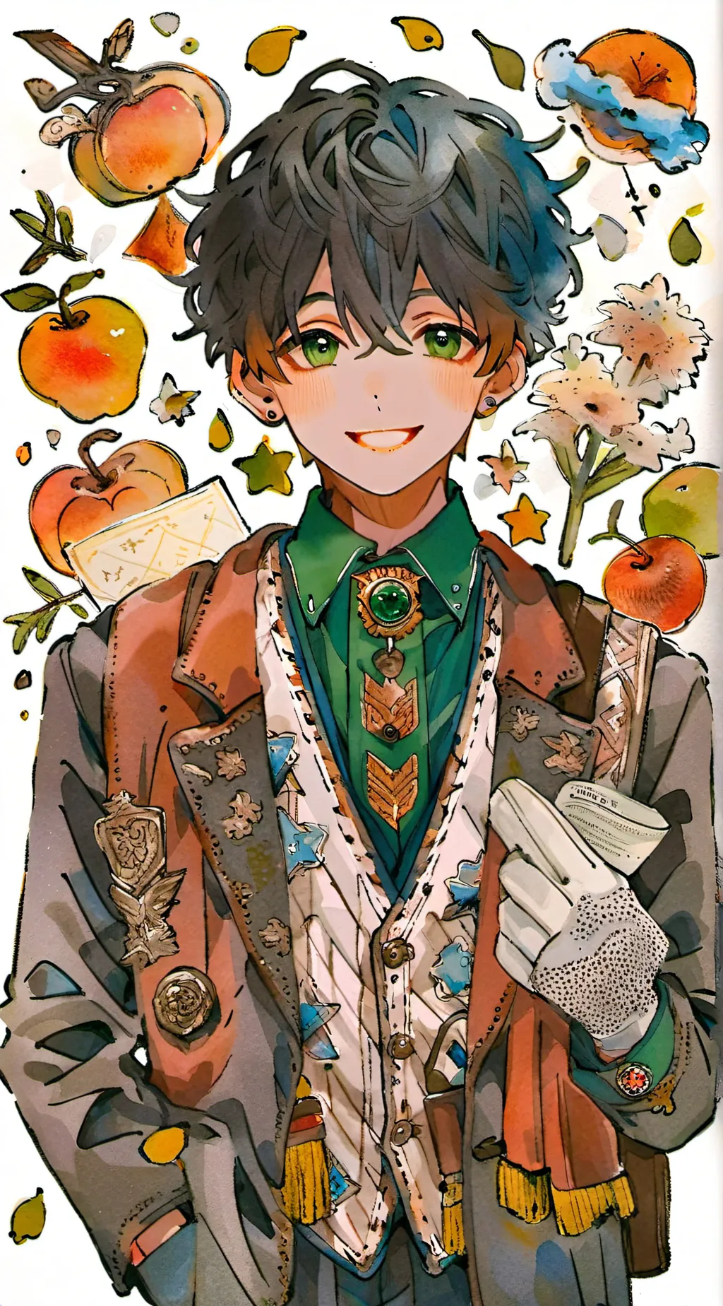 ai character: Maxwell  background