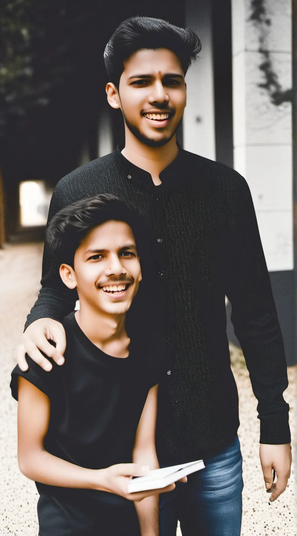 ai character: Mark background