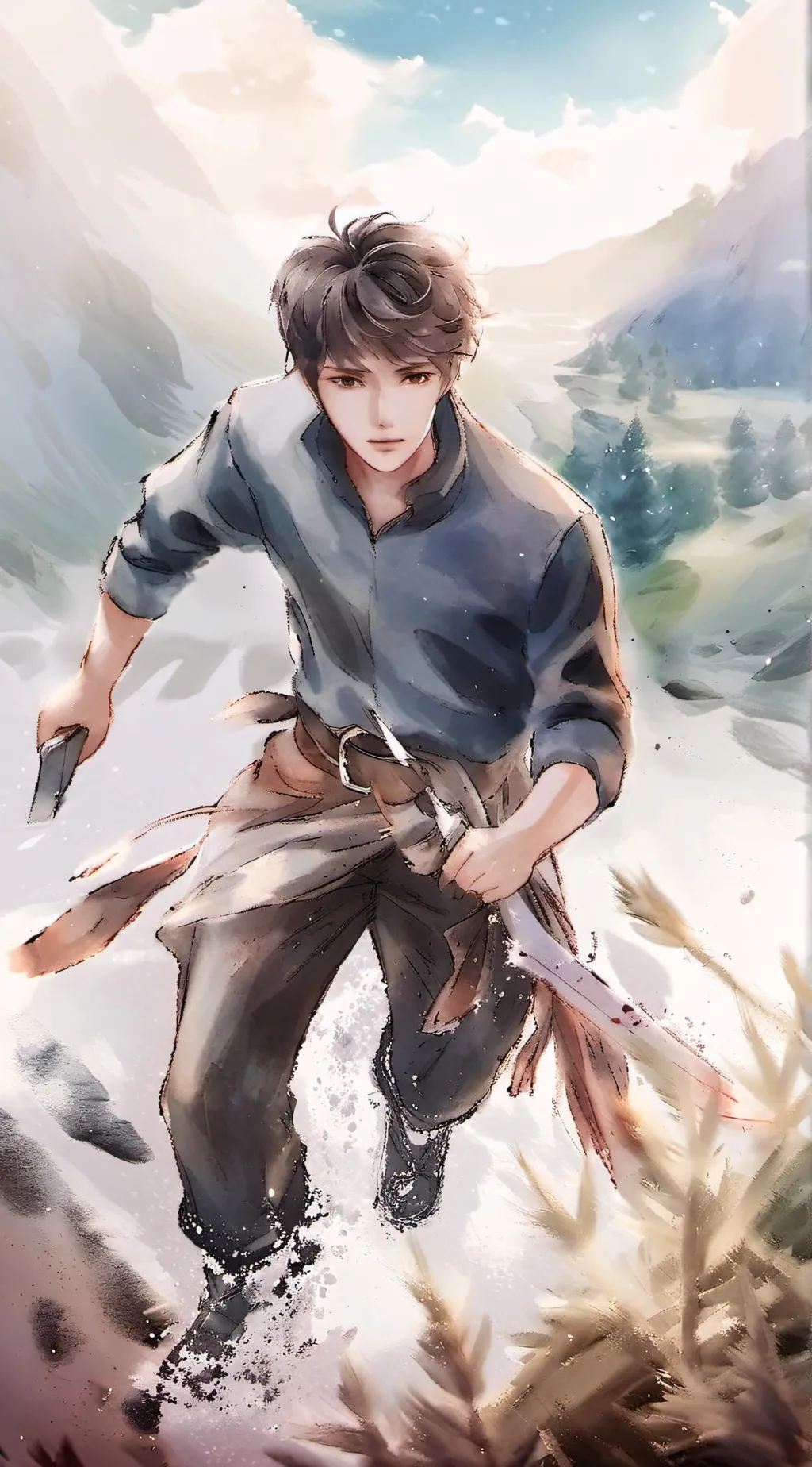 ai character: alex background