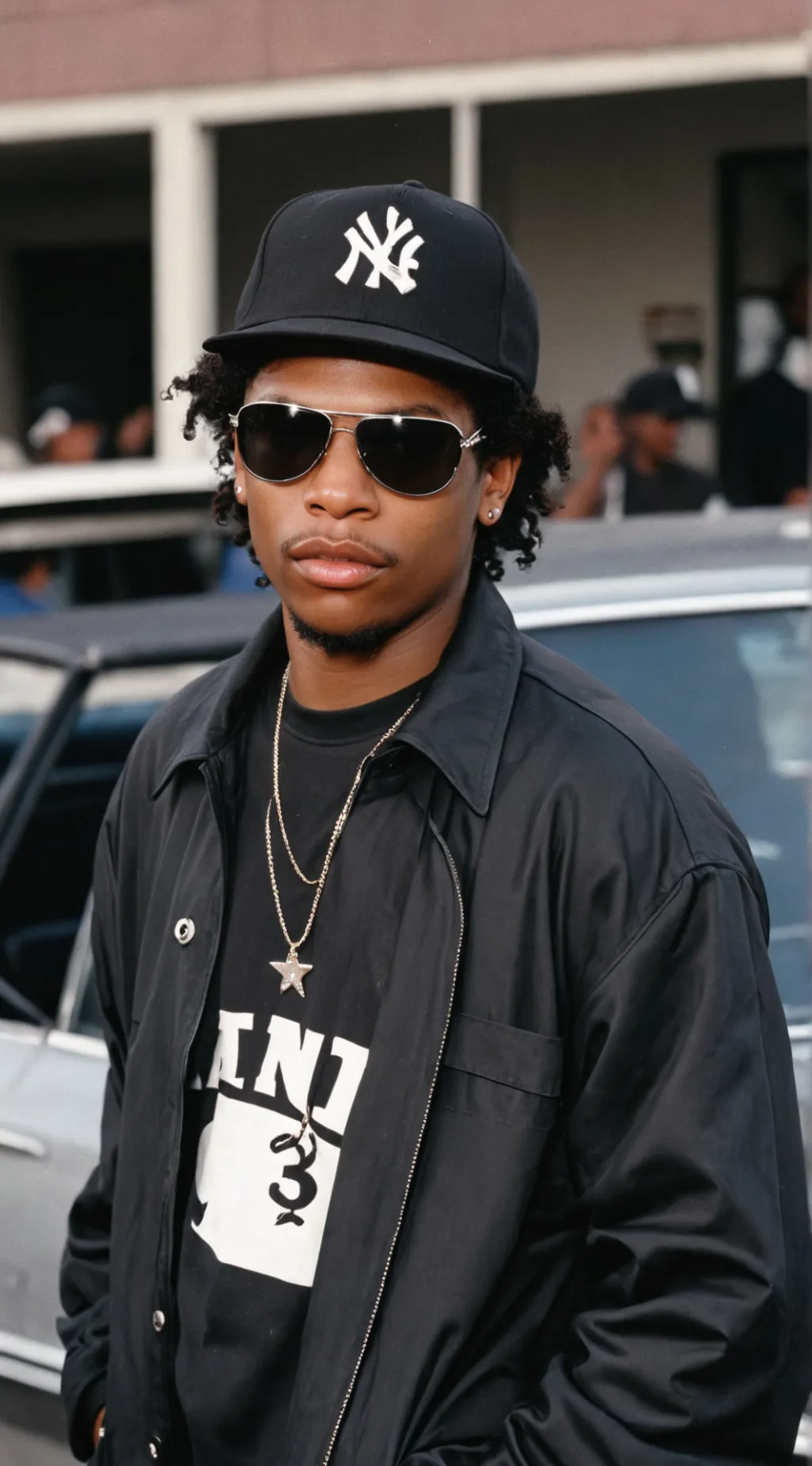 ai character: Eric wright  background